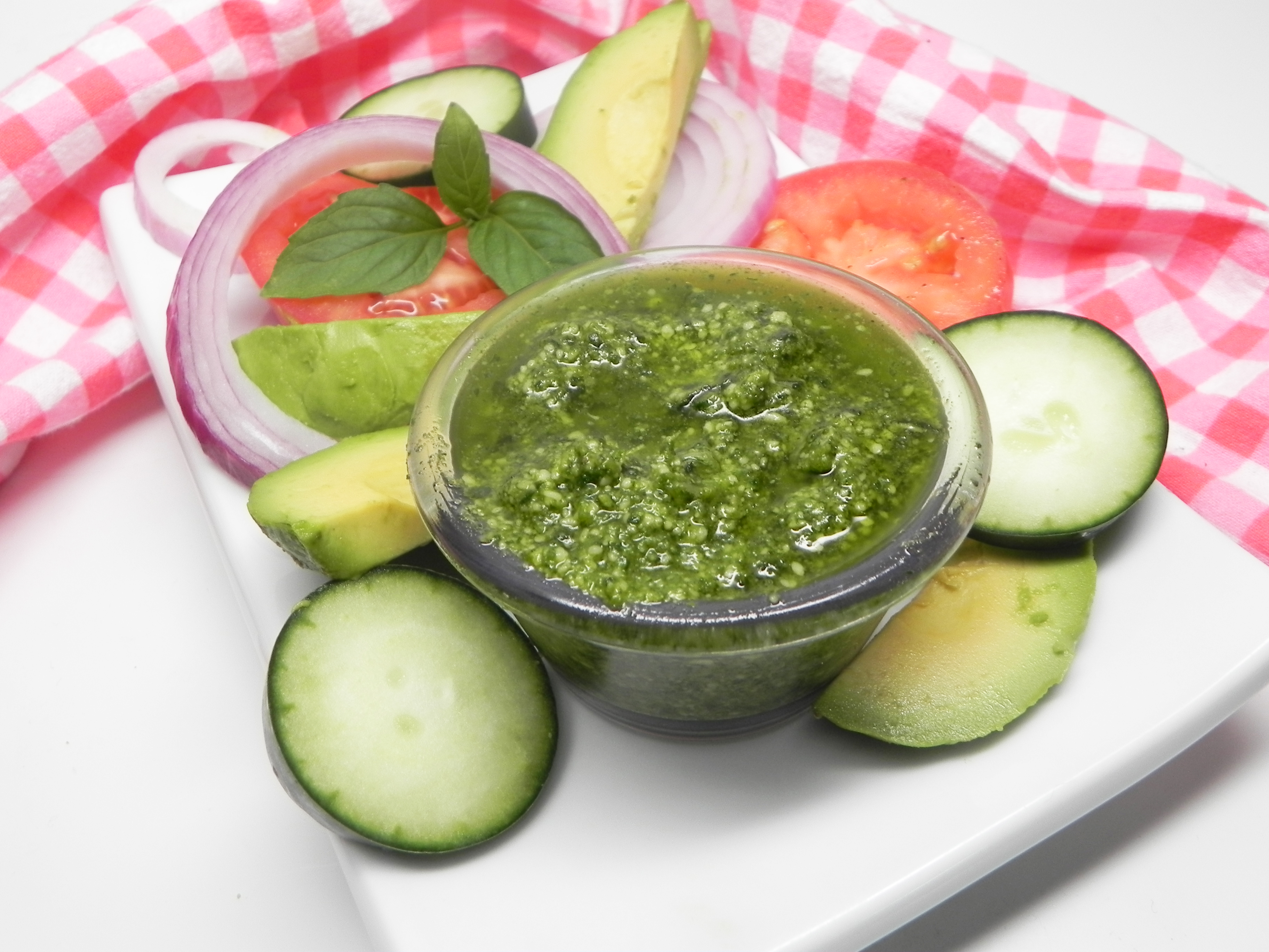 Pesto Pesto Sauce (Nut Free or Dairy Free)