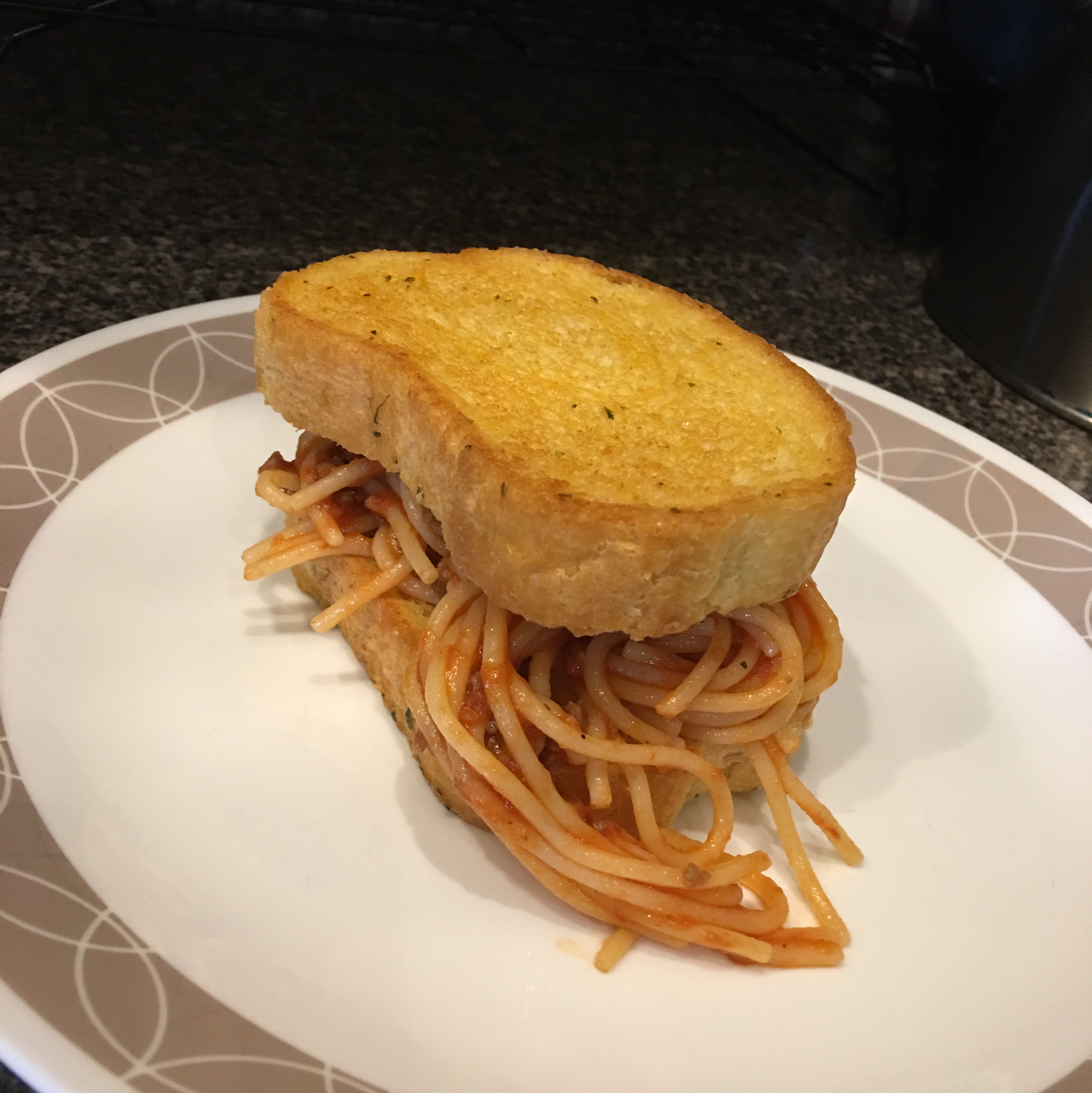 Spaghetti Sandwiches