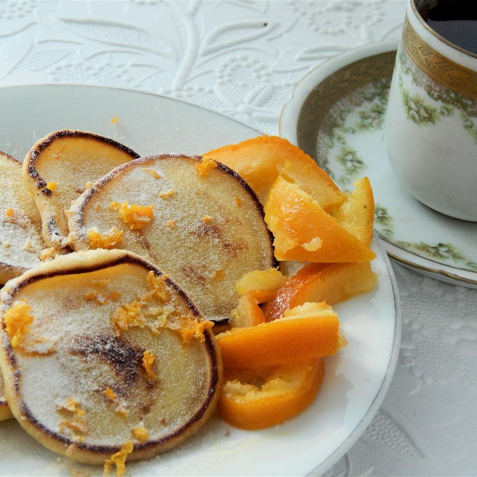 Orange Pikelets