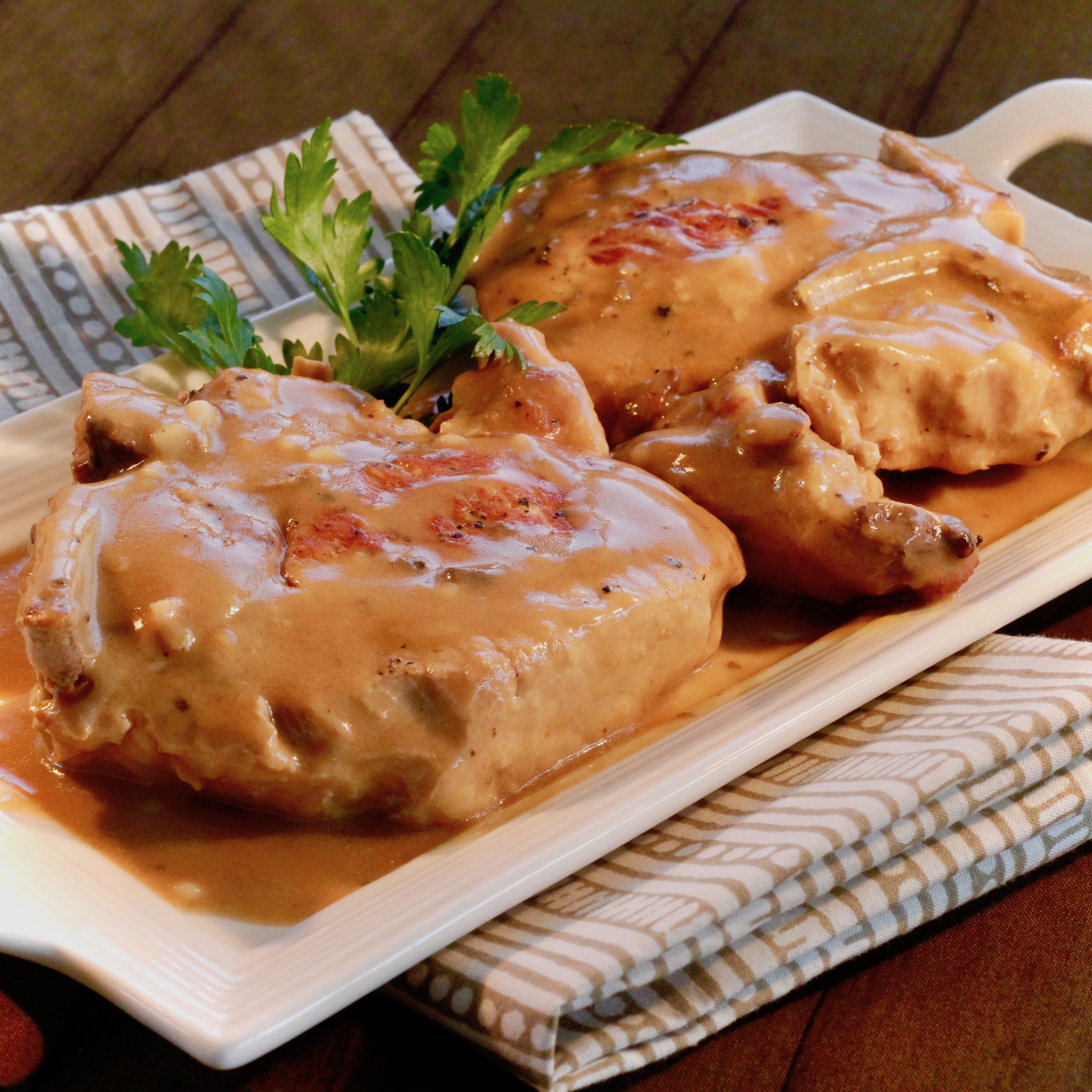 Instant Pot® Pork Chops and Gravy