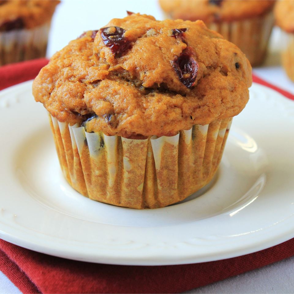 Cranberry Pumpkin Muffins