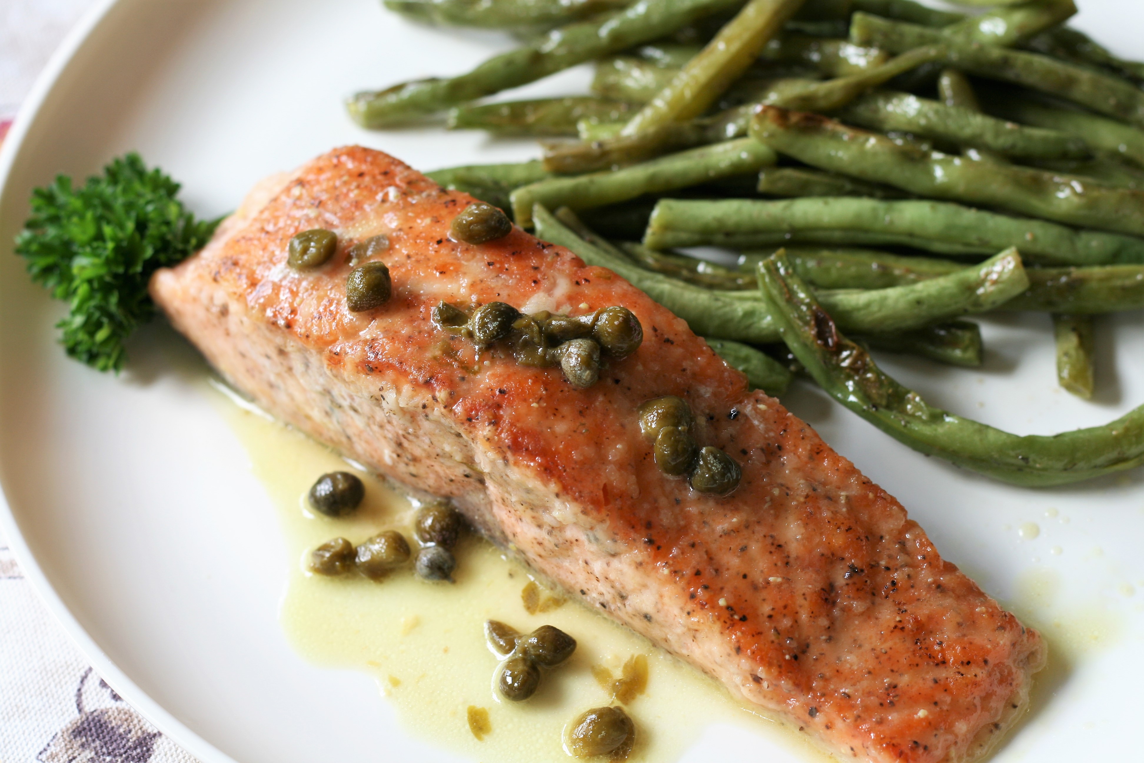 Salmon Piccata