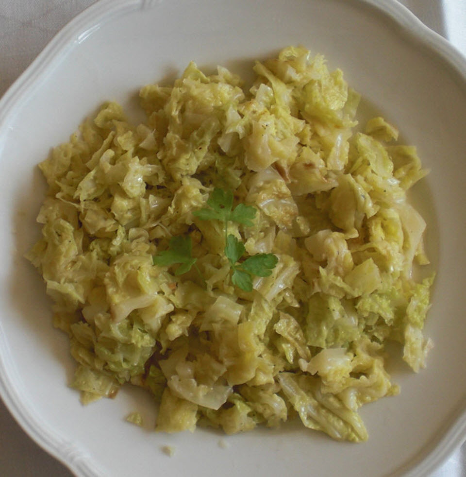 Easy Savoy Cabbage