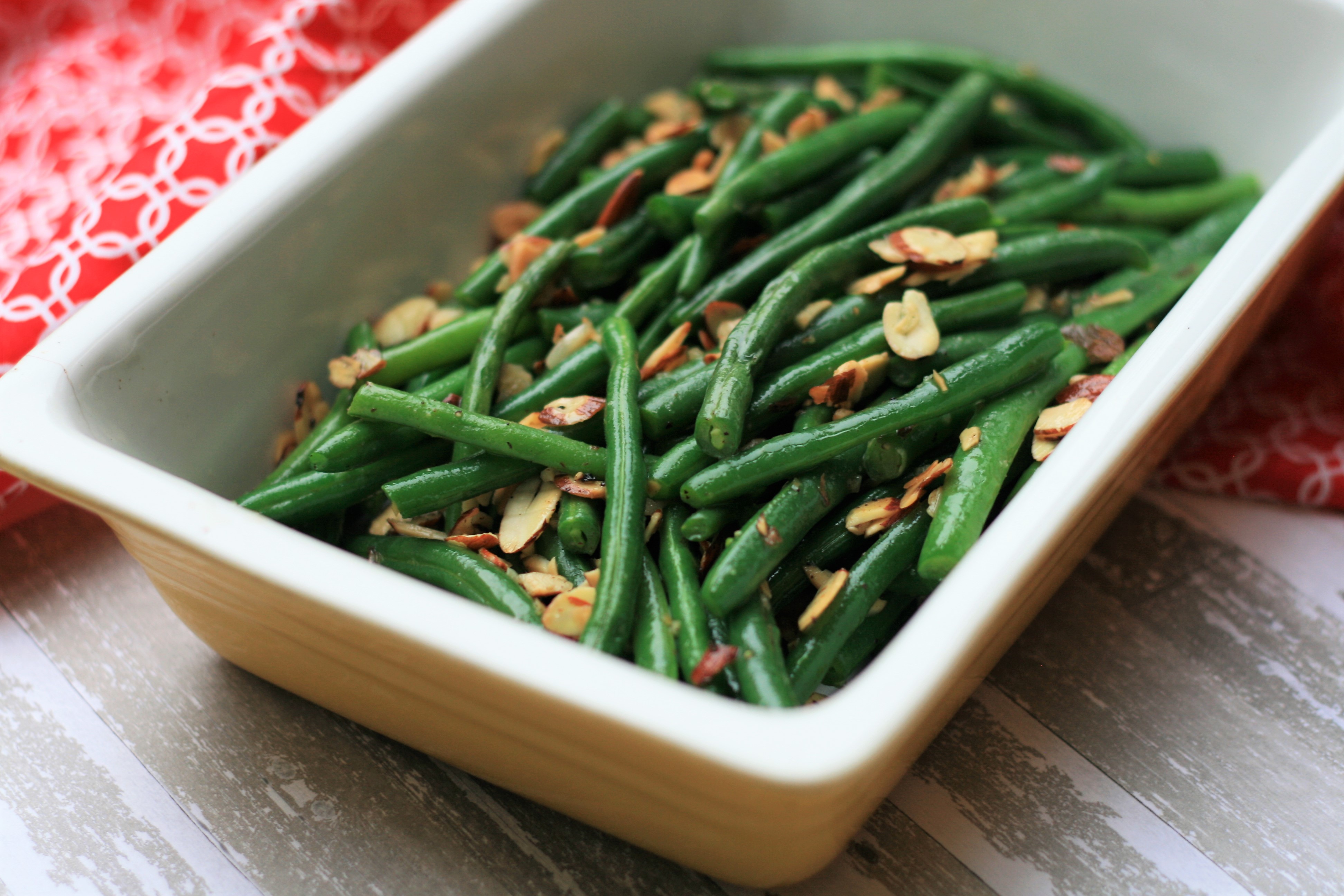 Green Beans Almondine