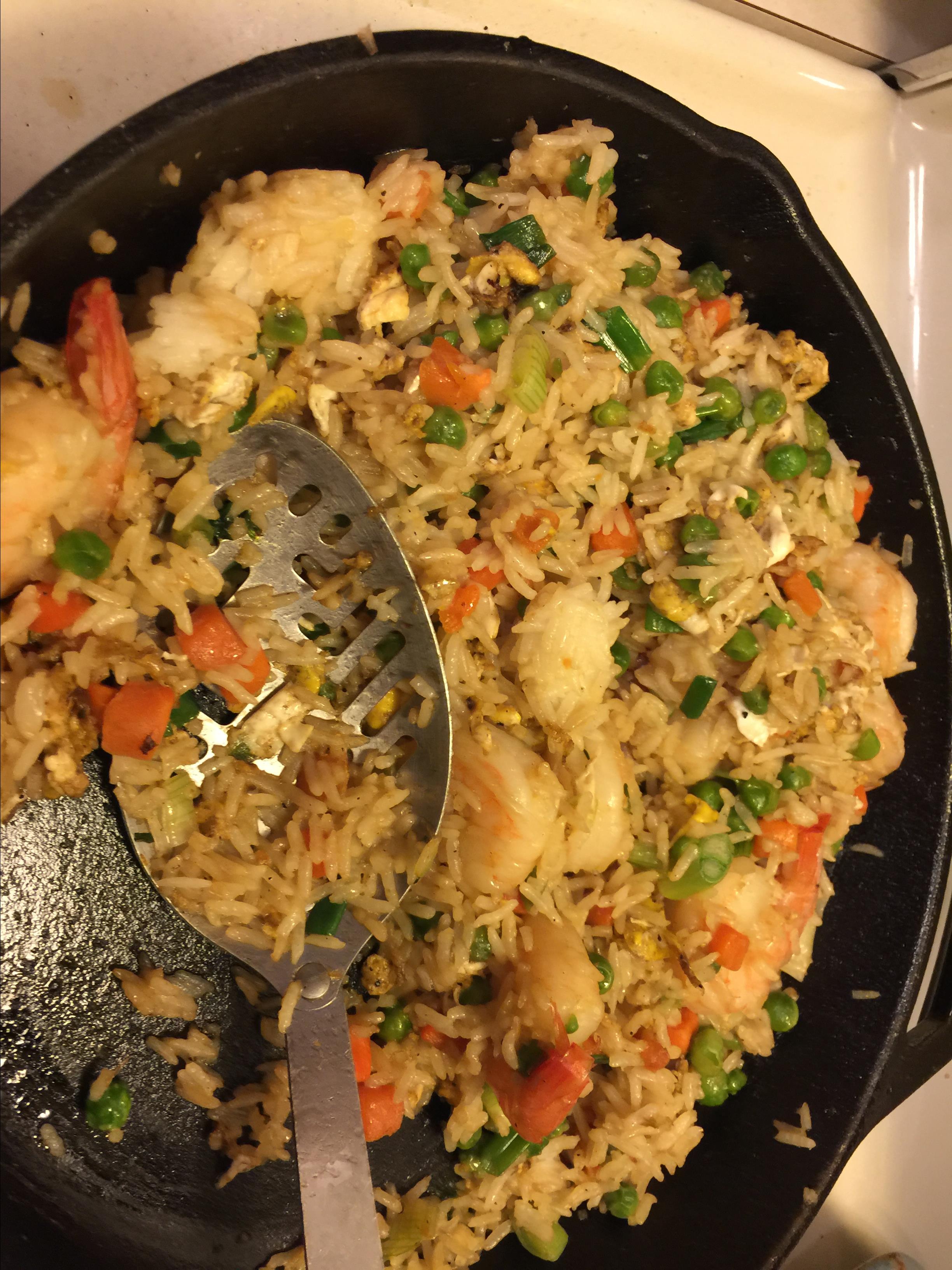 Easy Homemade Shrimp Fried Rice
