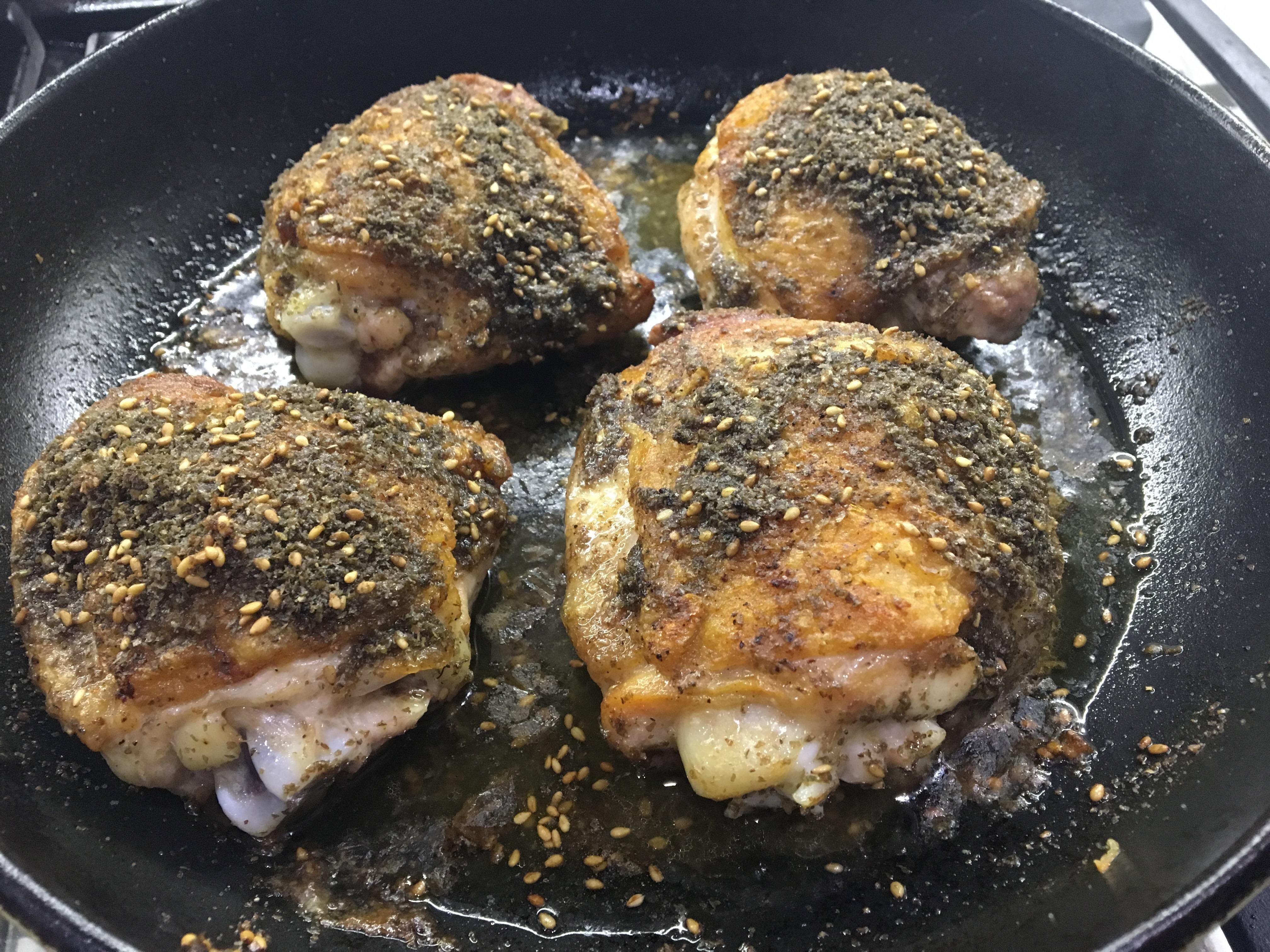 Za'atar Chicken Thighs