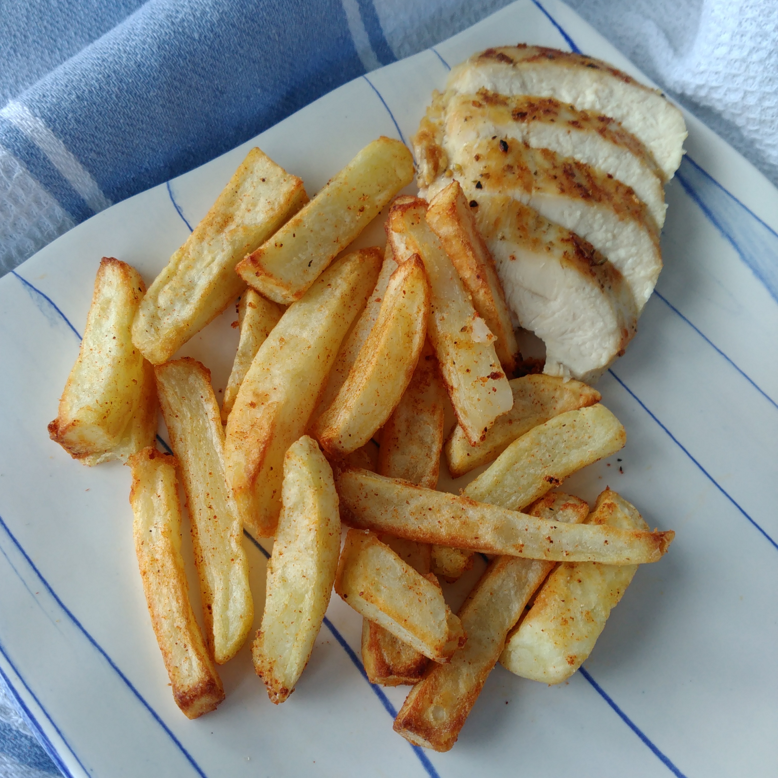 Air Fryer Peri Peri Fries