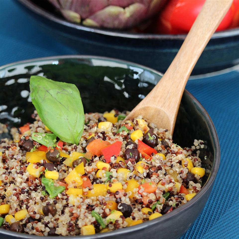 Black Bean, Corn, and Quinoa Salad