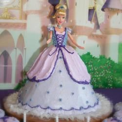 Barbie Doll Cake