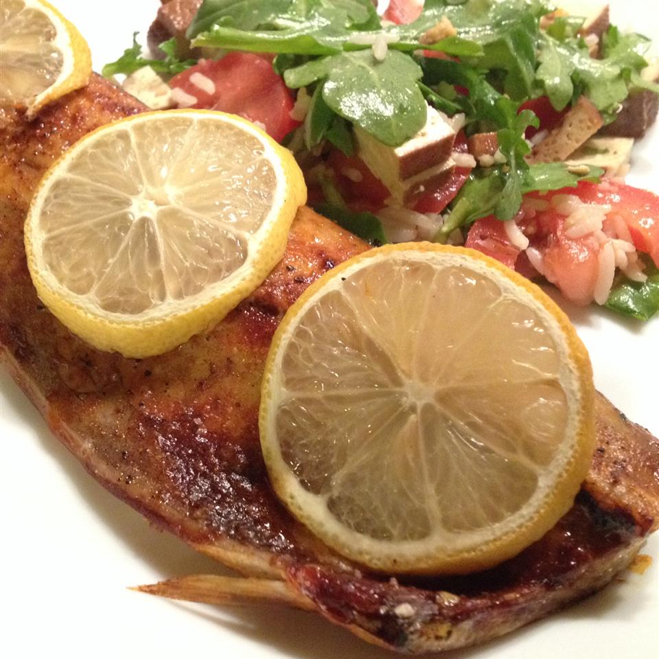 Broiled Spanish Mackerel