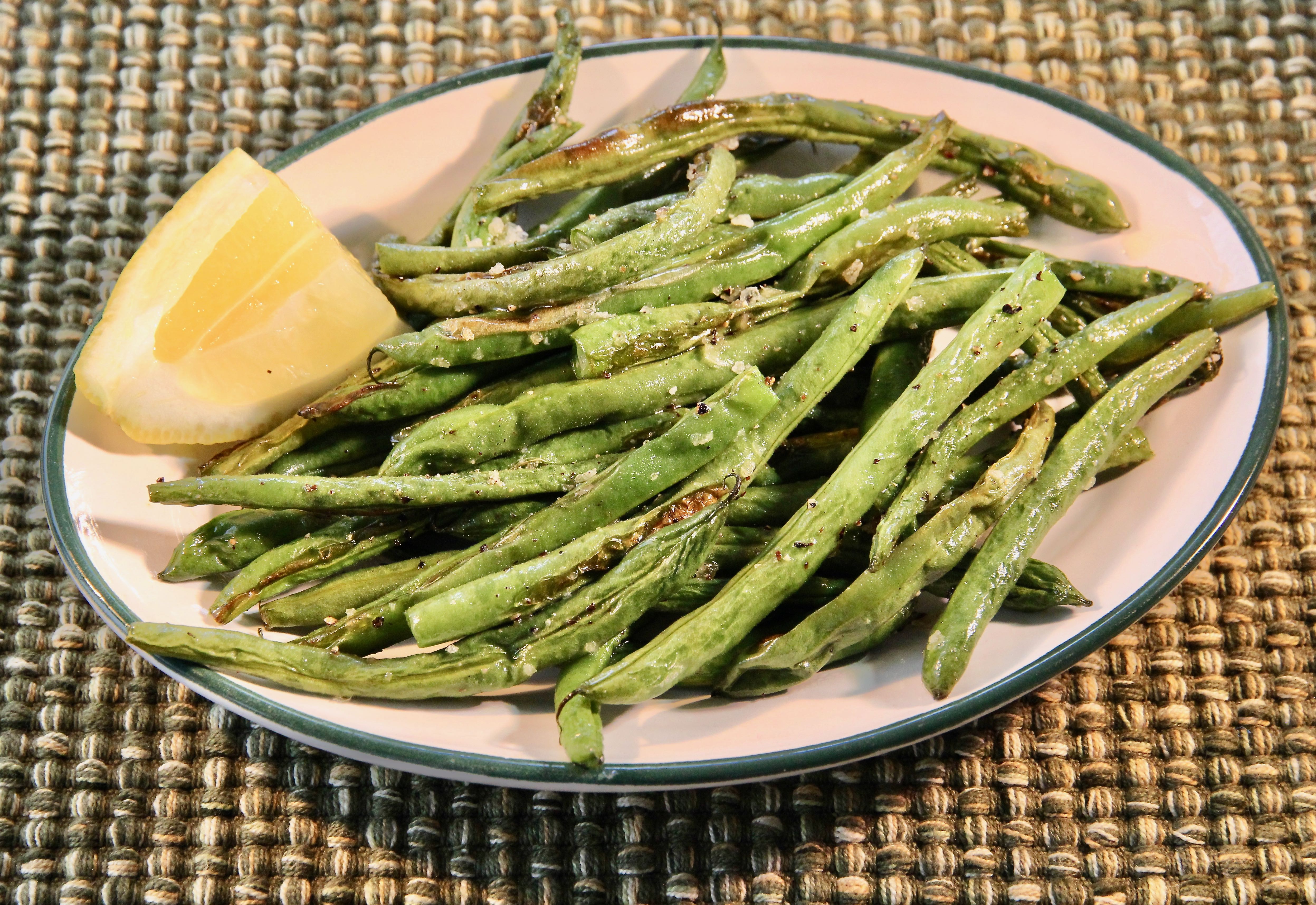 Anne's Amazing Roasted Green Beans