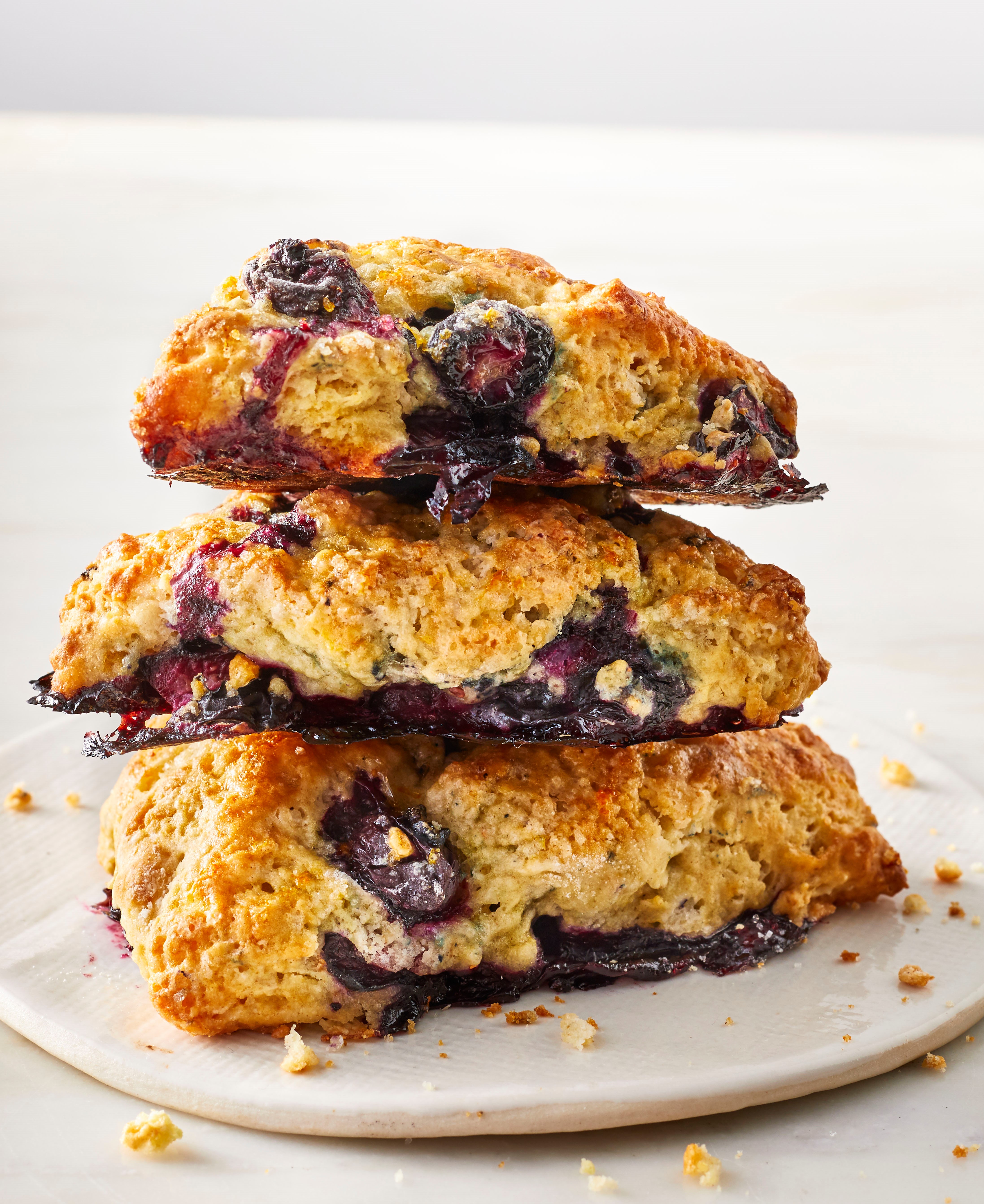 Air Fryer Mini Blueberry Scones