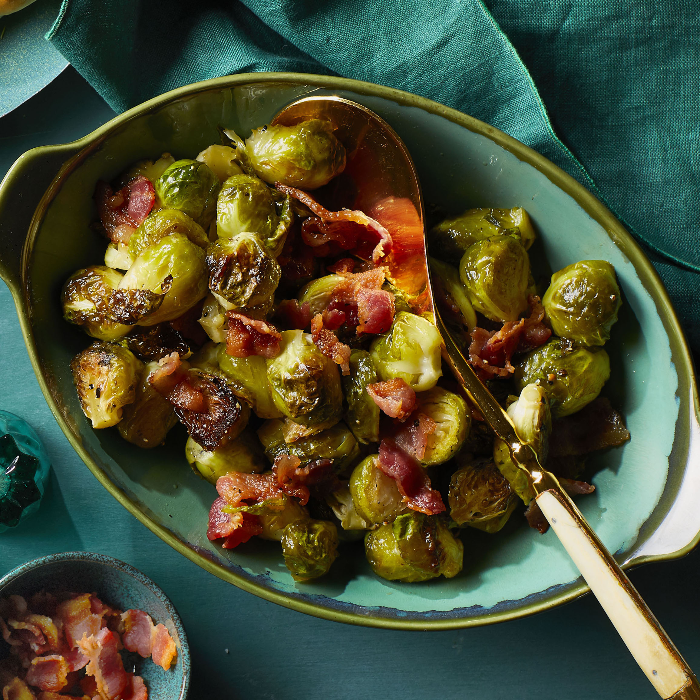 Maple-Bacon Brussels Sprouts