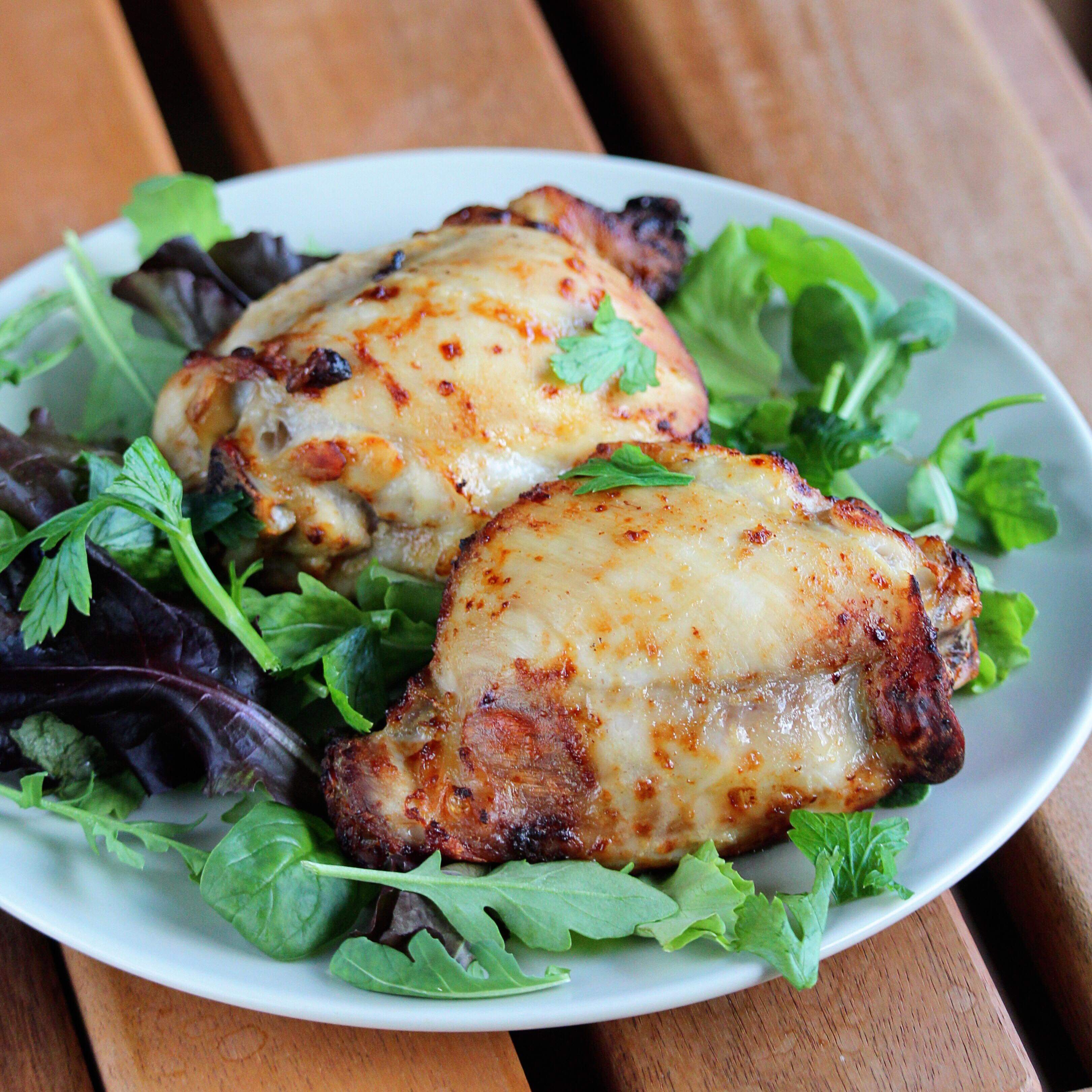 Mustard Chicken Thighs