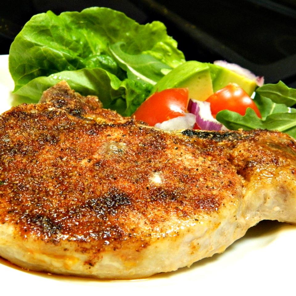 Pork Rub Rubbed and Baked Pork Chops