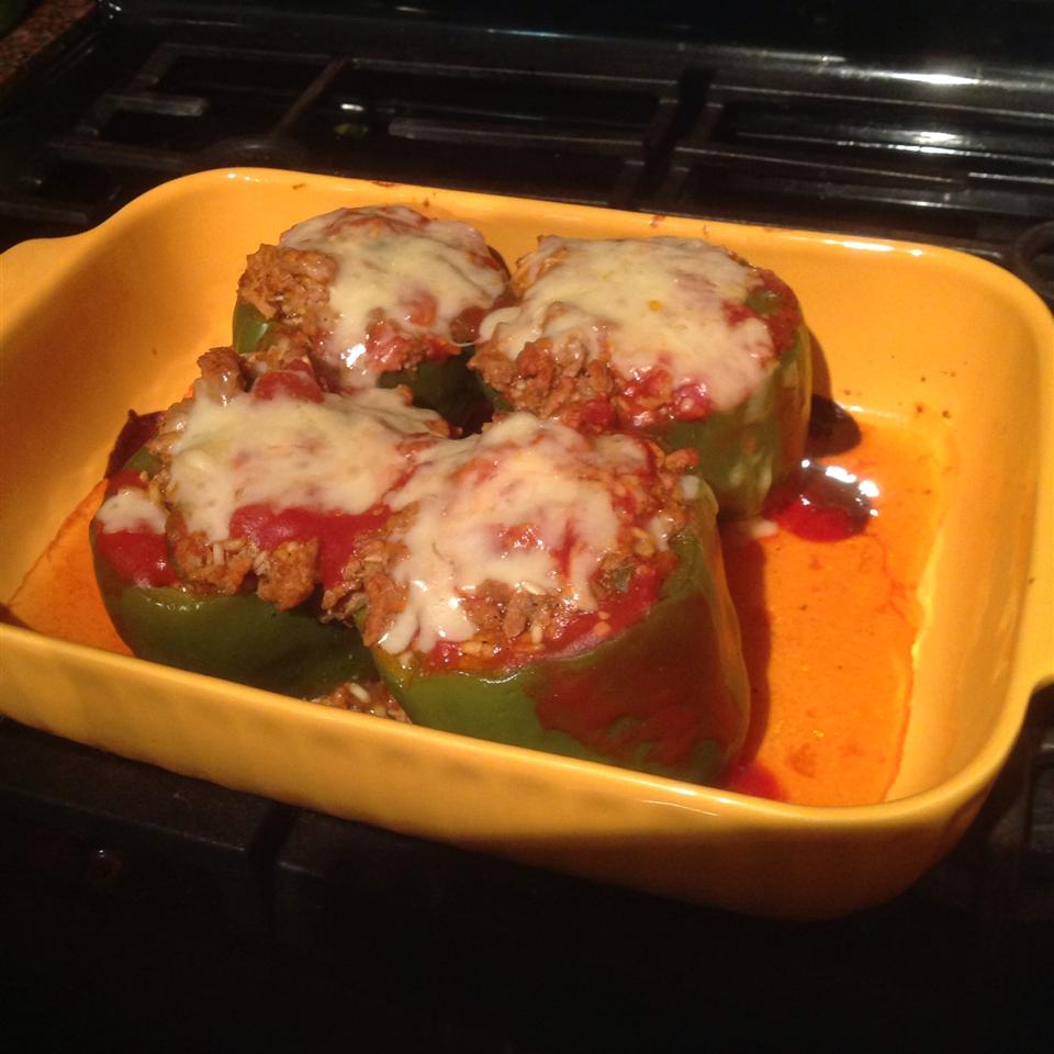 Di's Stuffed Green Peppers