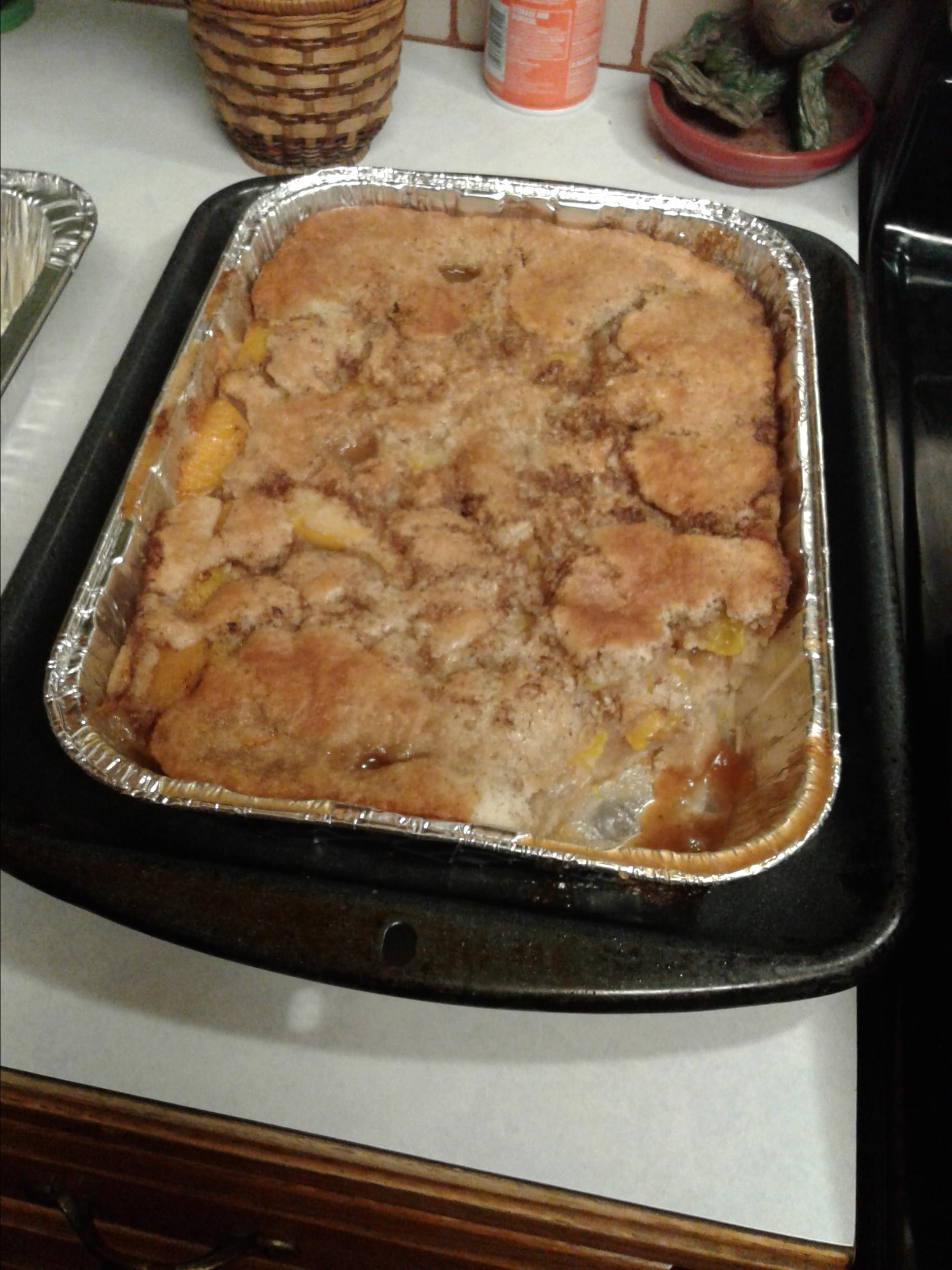 Grandma's Peach Cobbler
