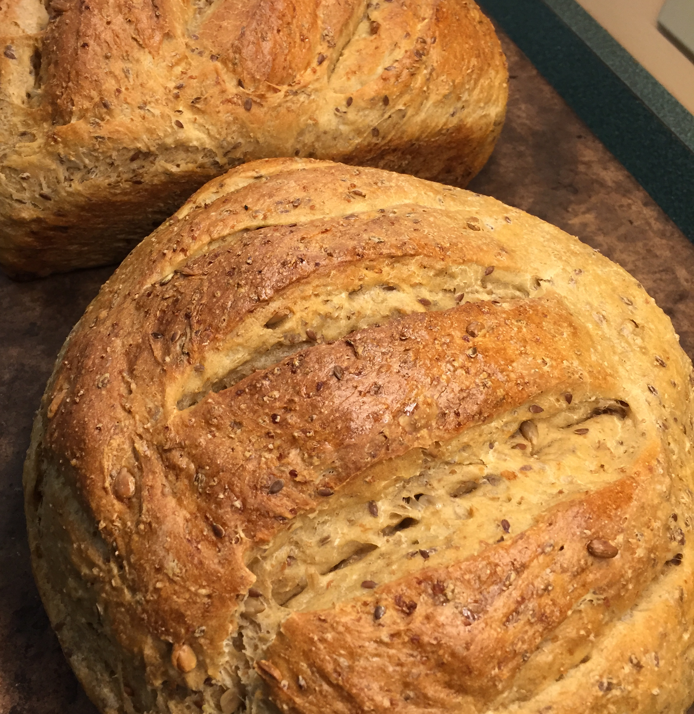 Cracked Wheat Sourdough Bread