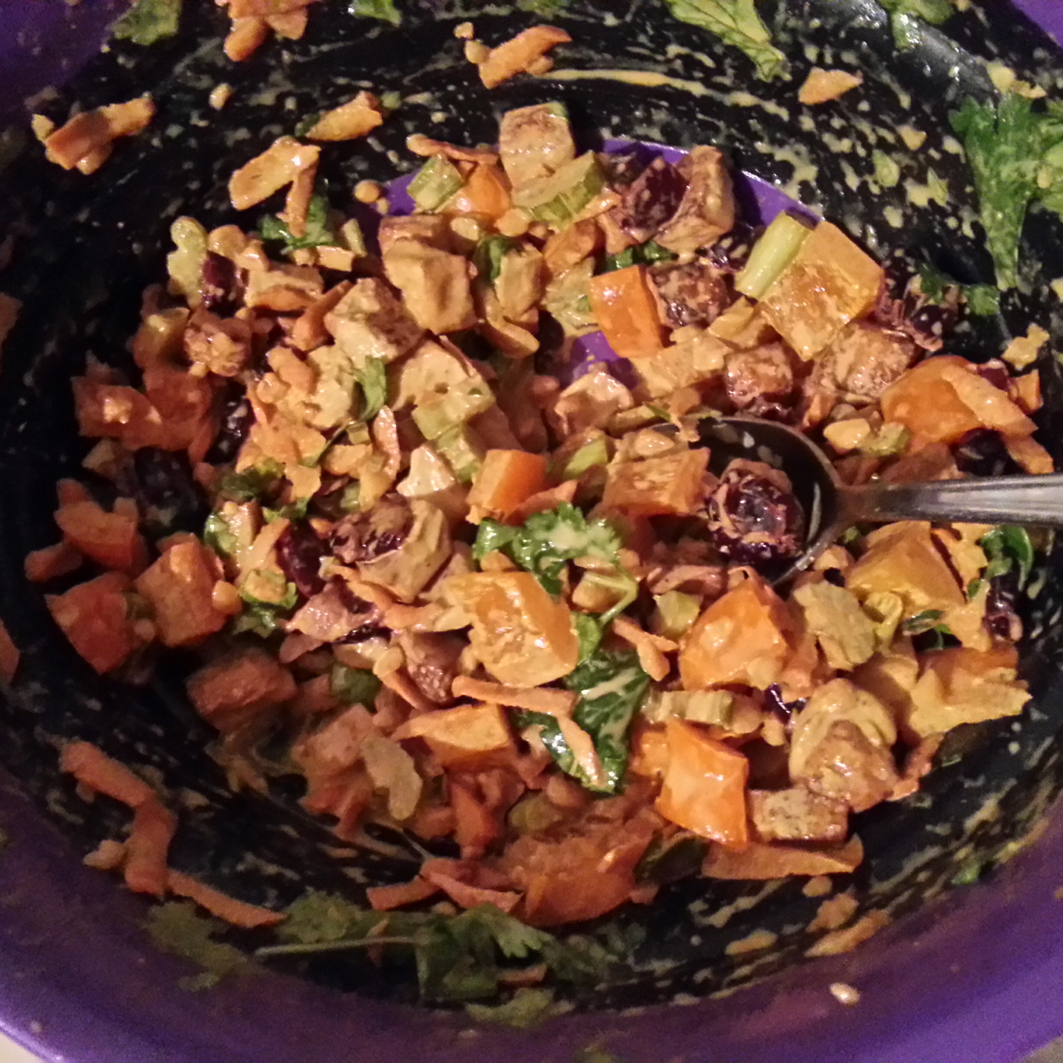 Curried Tofu Salad