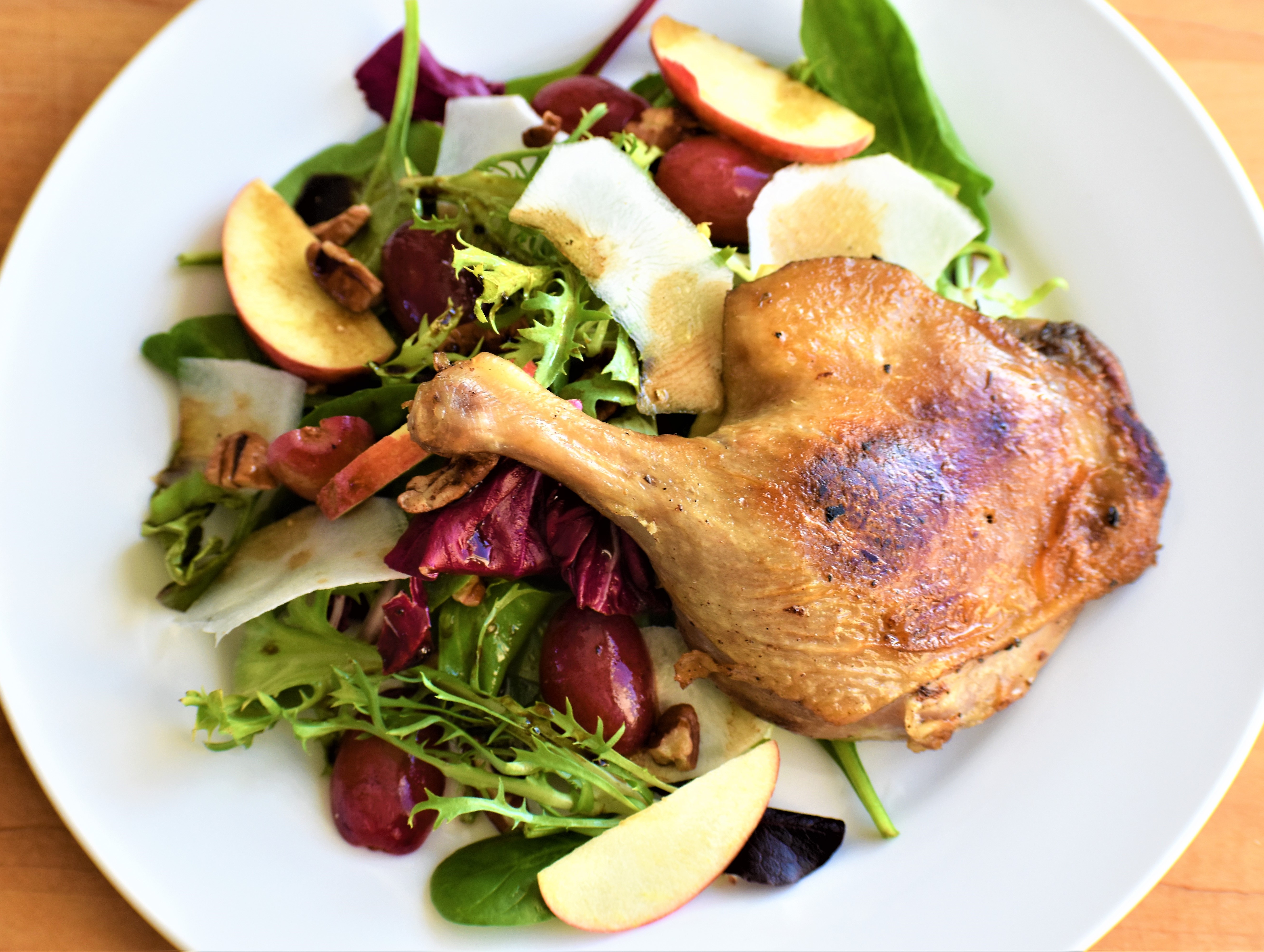 Autumn Duck Confit Salad