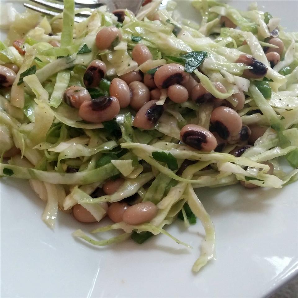Black-Eyed Pea Cabbage Salad