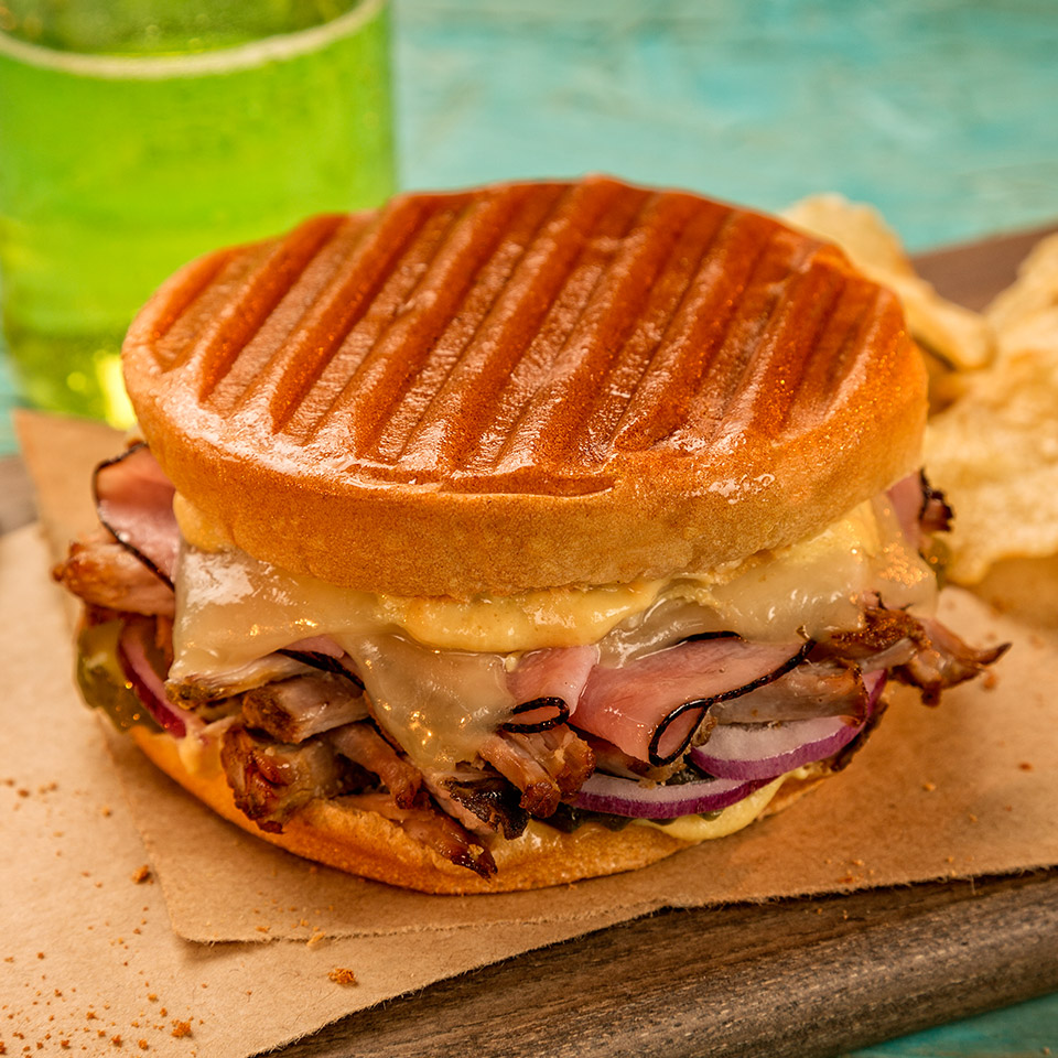 Grilled Cuban Bunini Sandwich