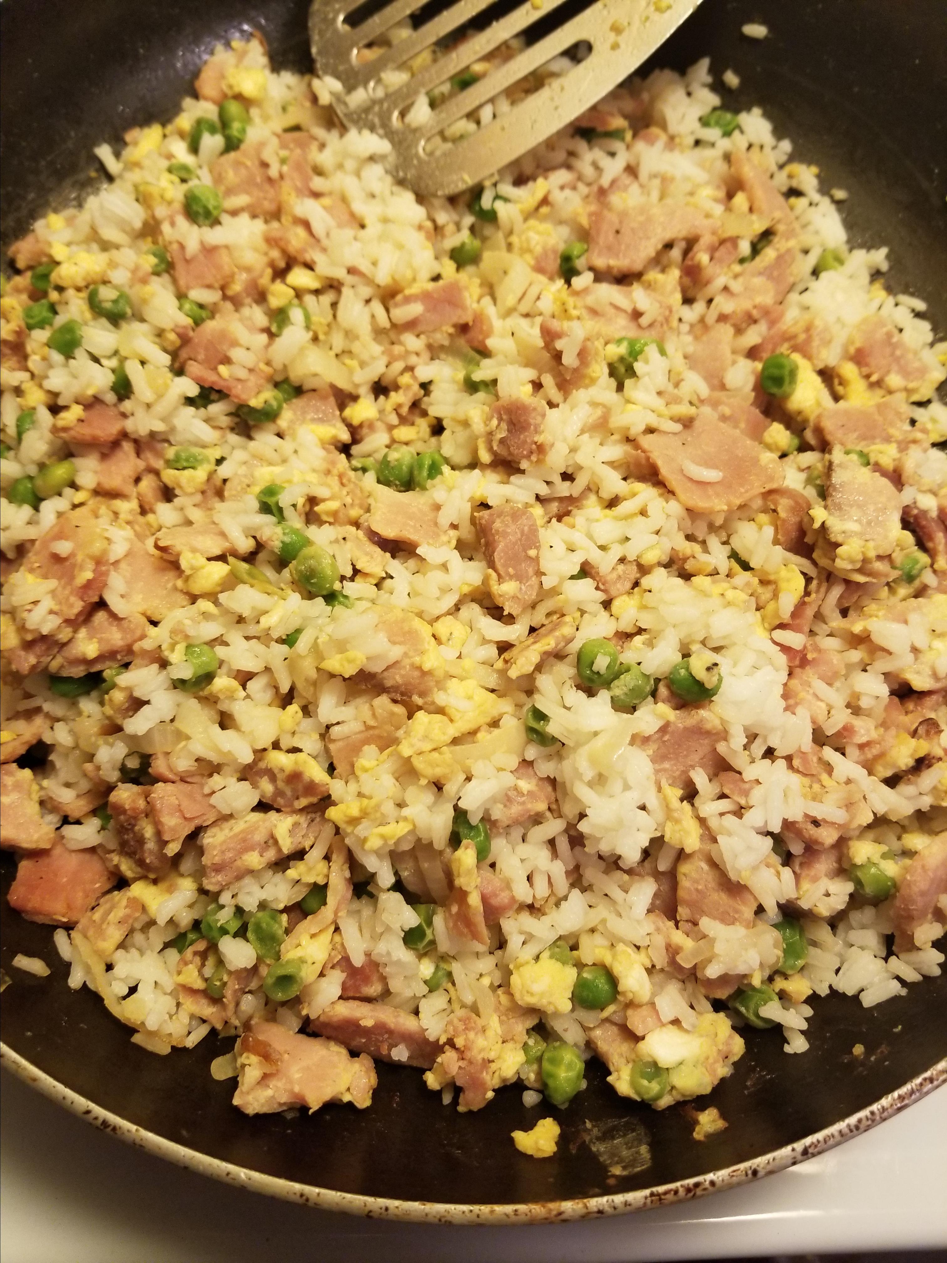 Fried Rice with Ham