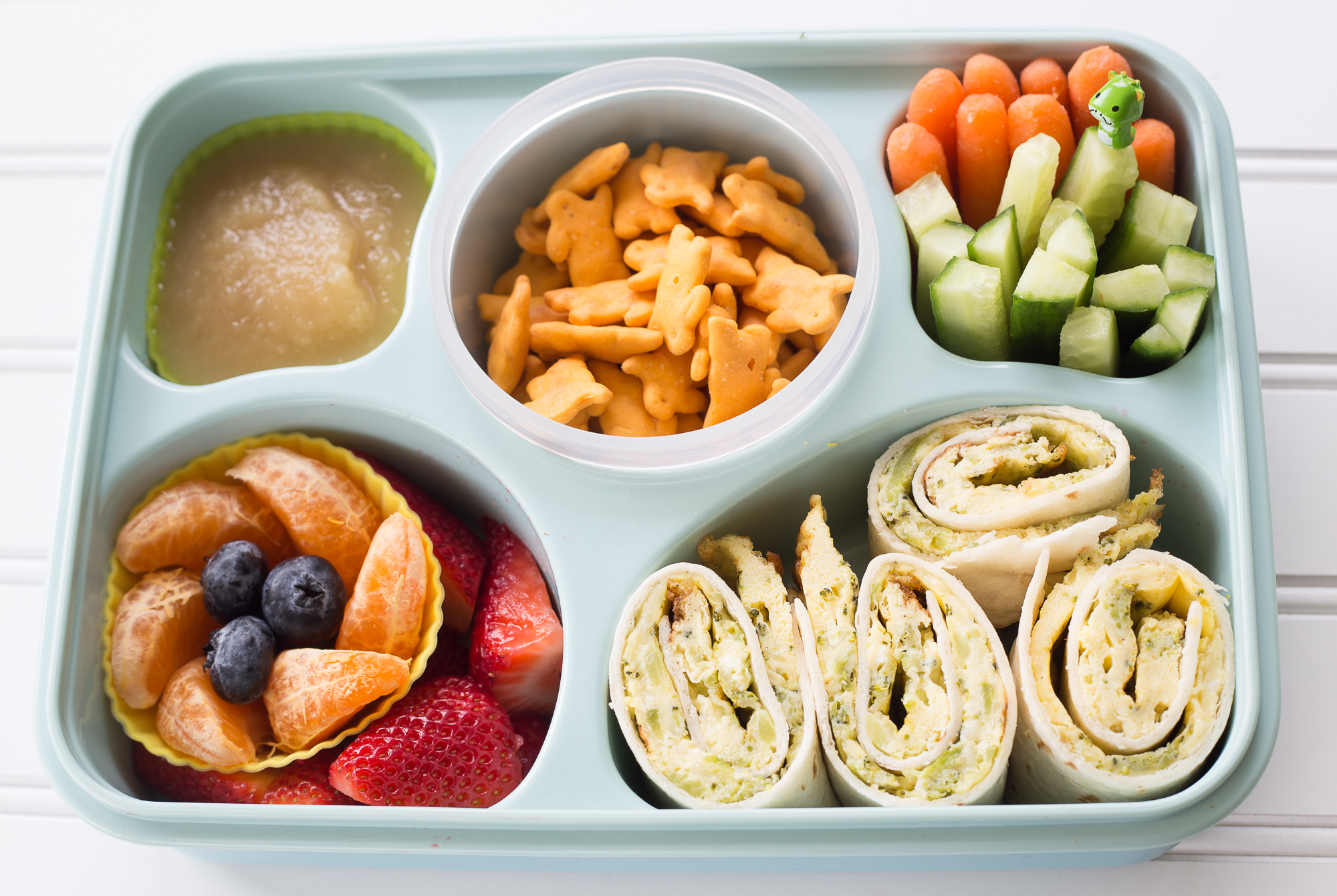 Frittata Wrap with Ham and Cheese