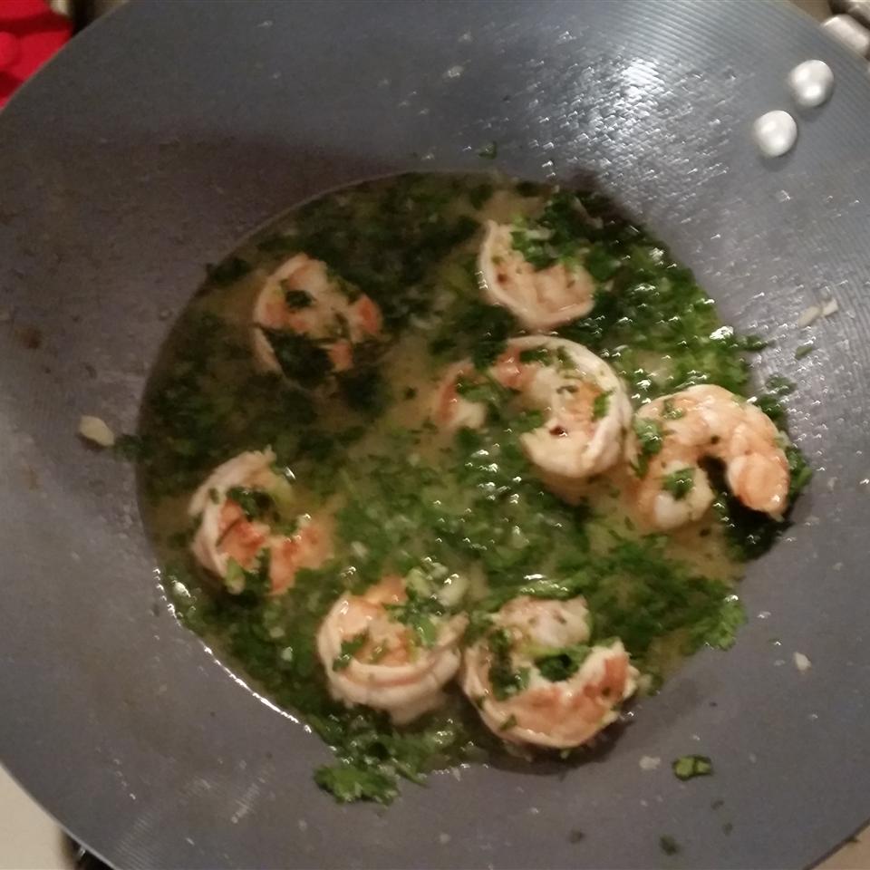Tequila Garlic Prawns