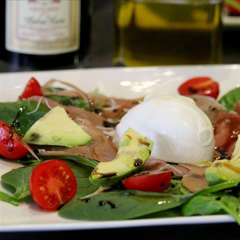 Fresh Avocado Burrata Salad