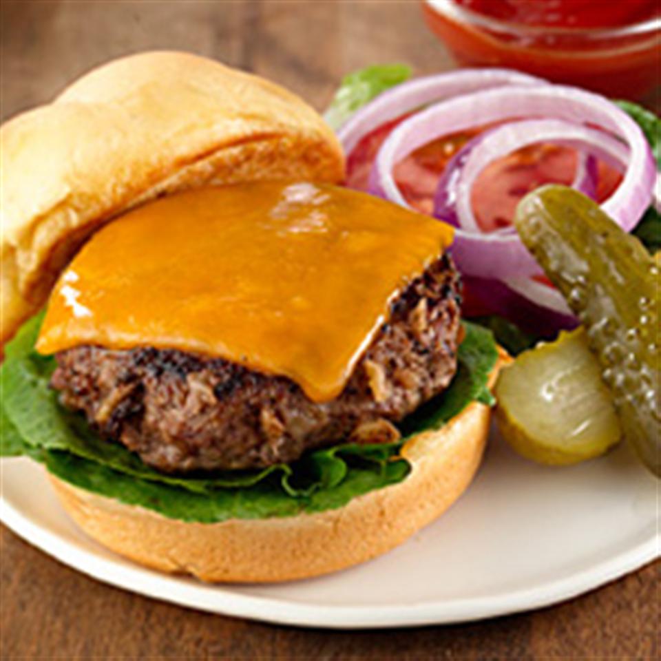 Savory Beefy Burgers