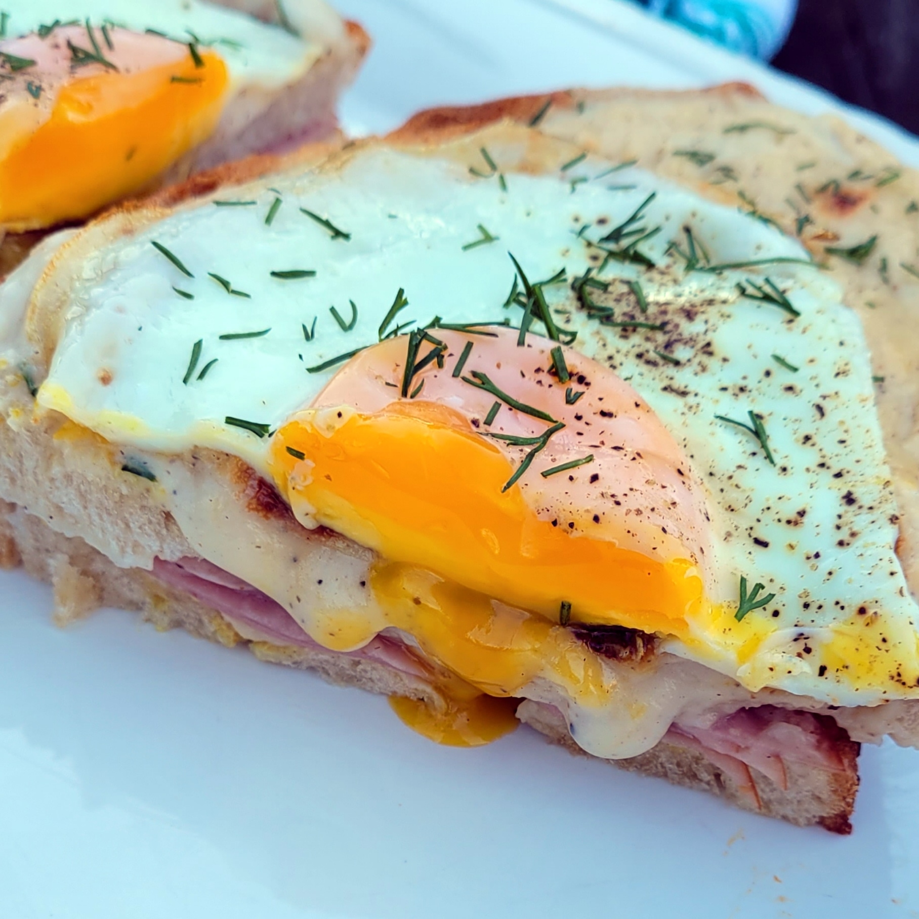 Croque Madame Sandwich