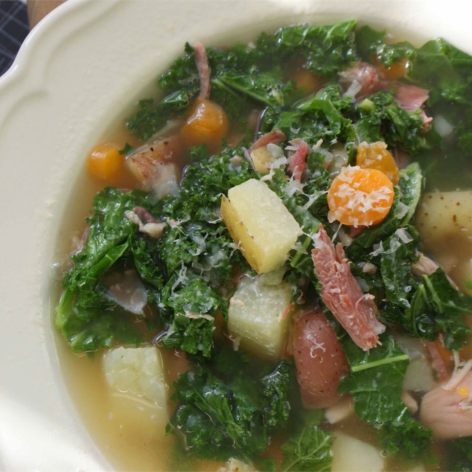 Easy Portuguese Kale Soup