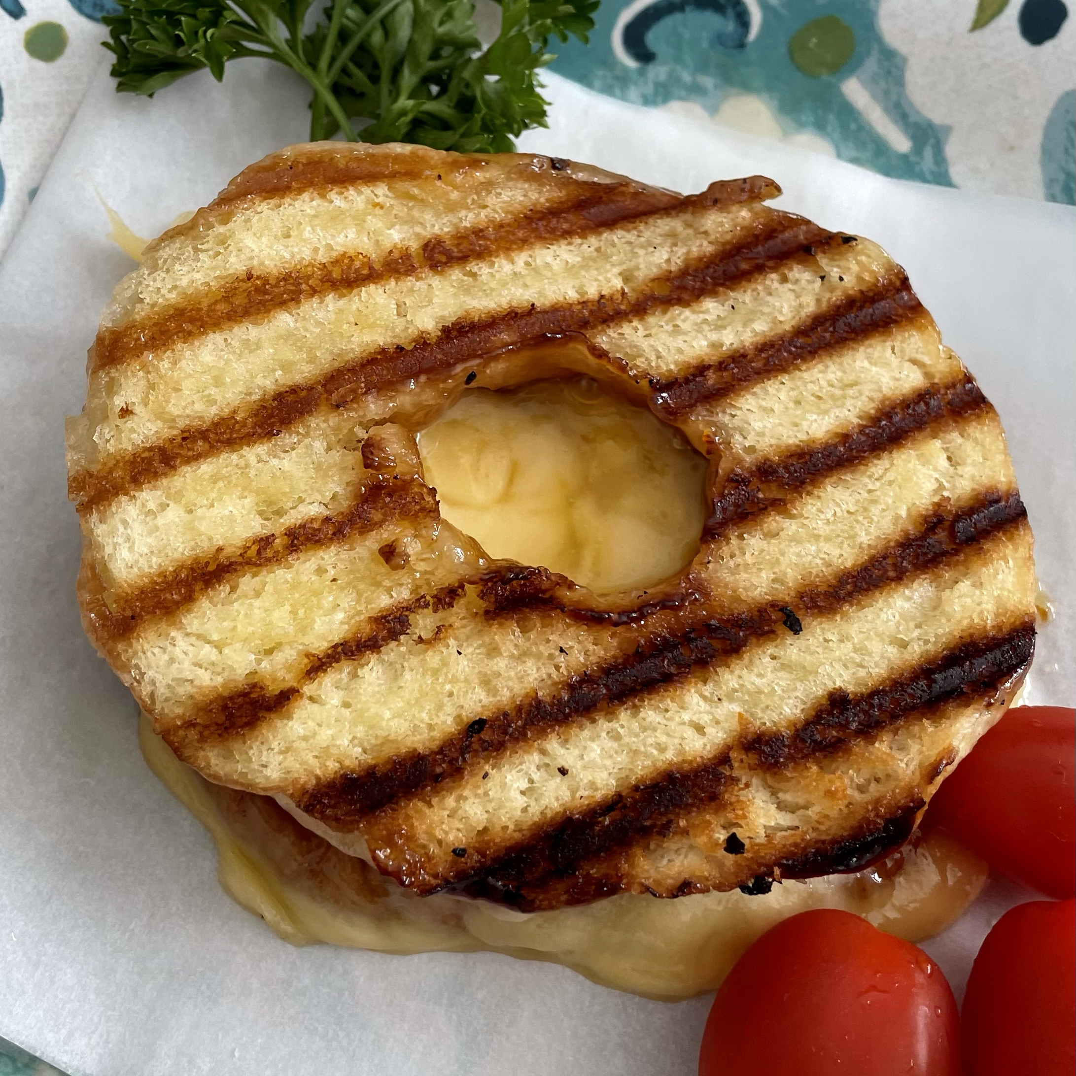 Doughnut Grilled Cheese Sandwich