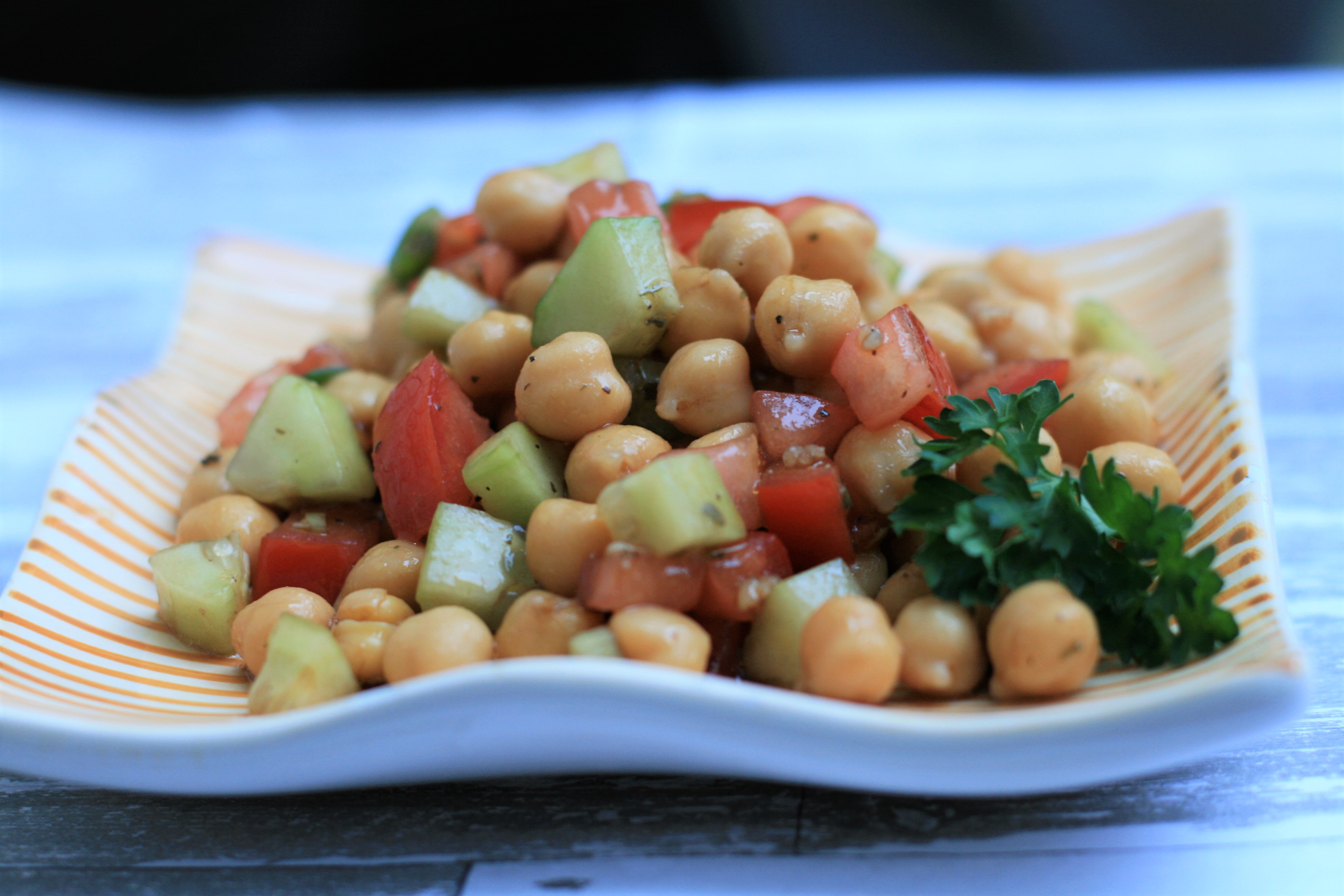 Quick Chickpea Salad