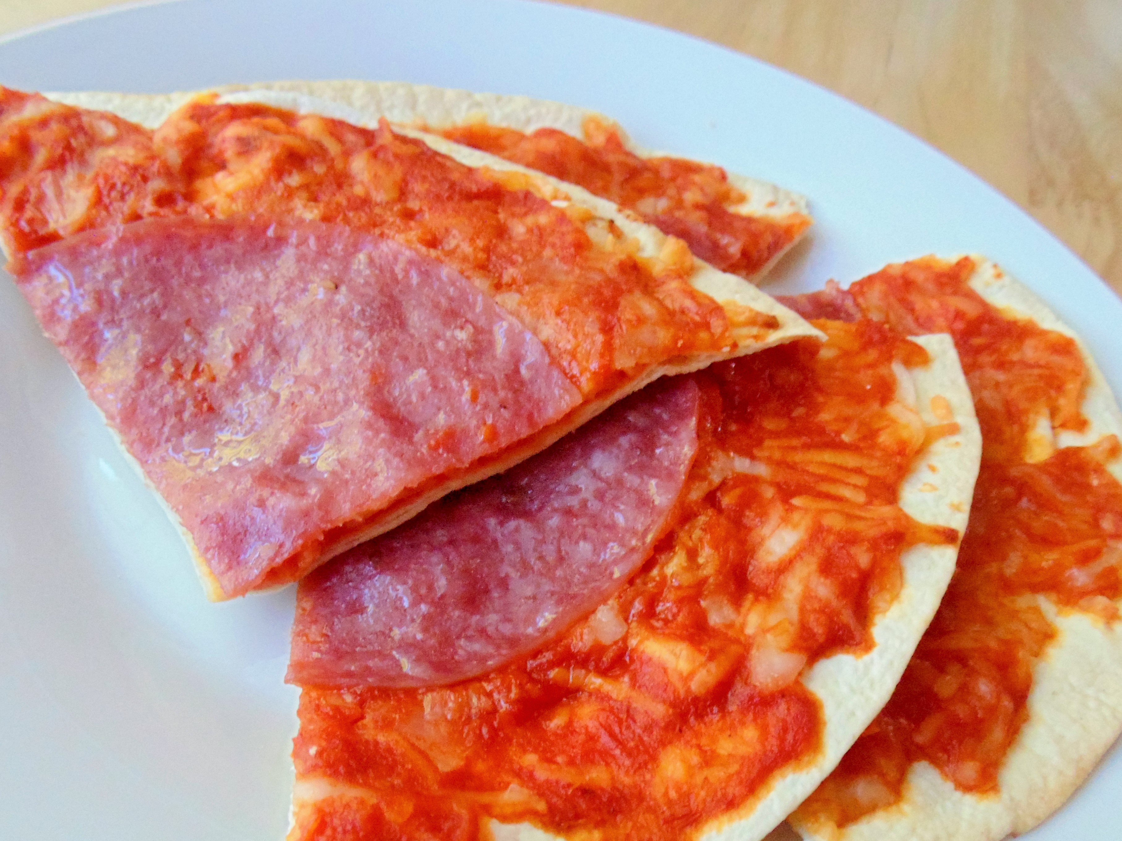 3 Cheese Tortilla Pizza