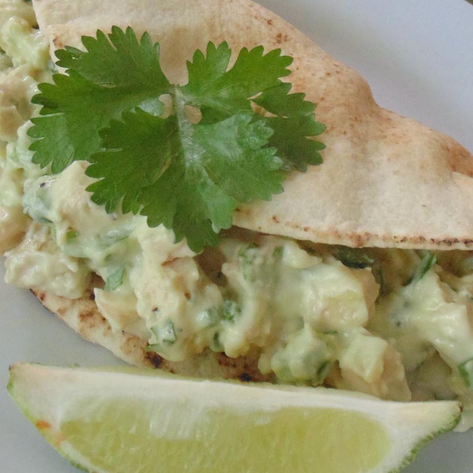 Quick Avocado Chicken Salad