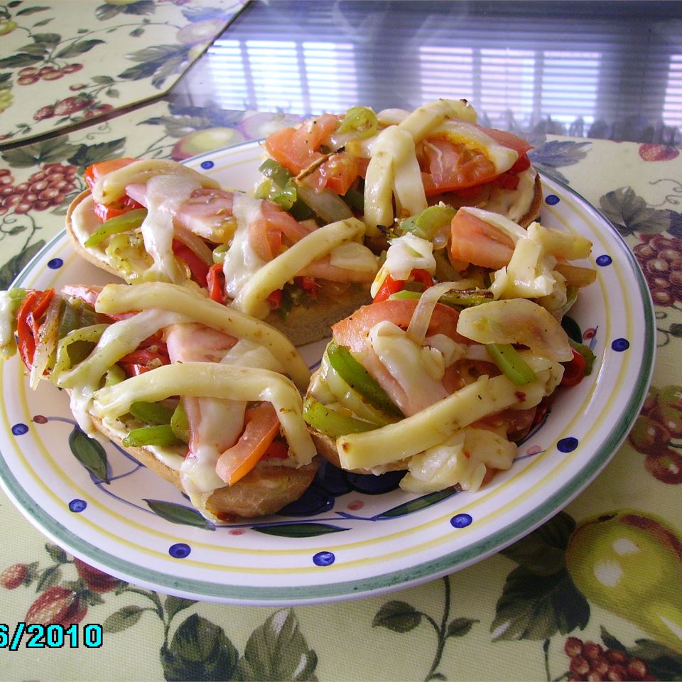Broiled Vegetable Sandwiches