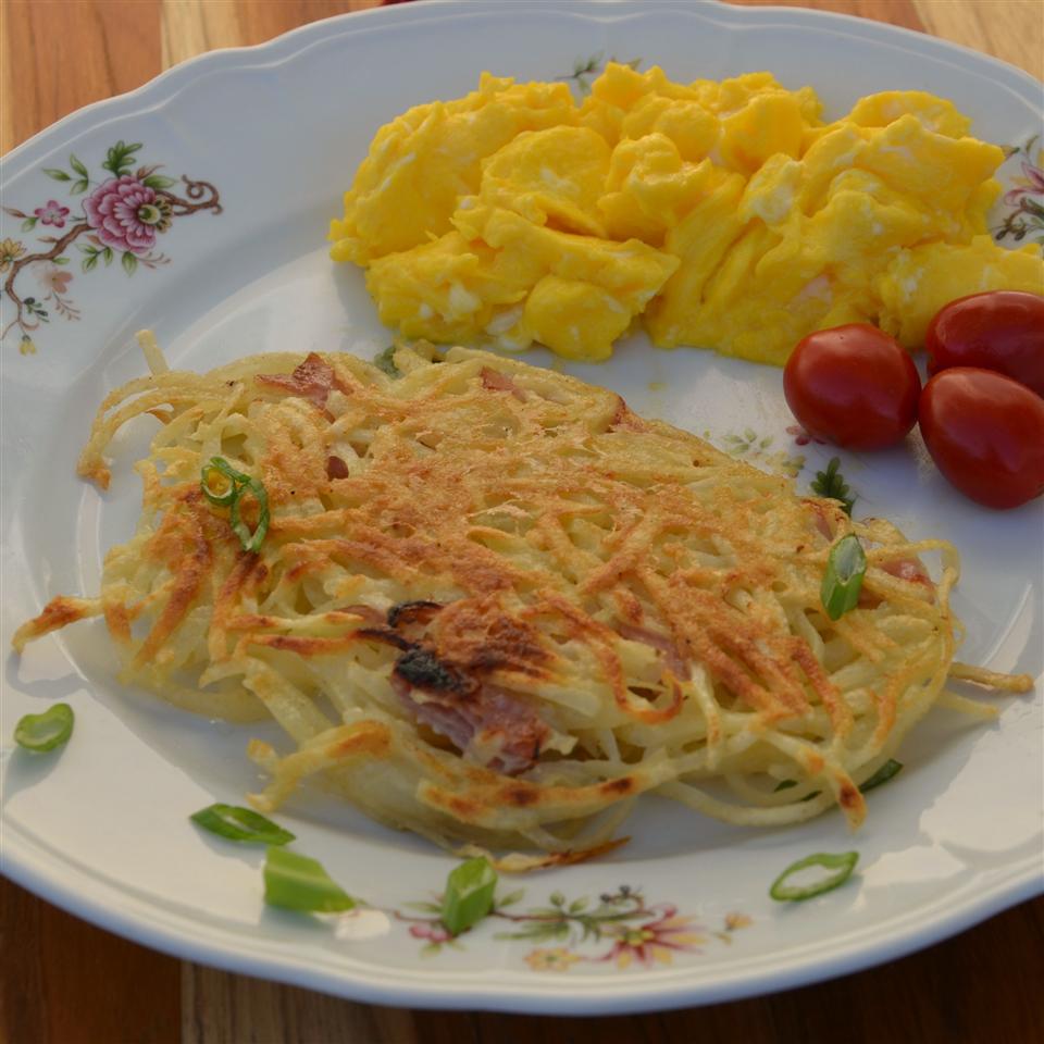 Polpette di Patate Fritte (Potato and Prosciutto Fritters)