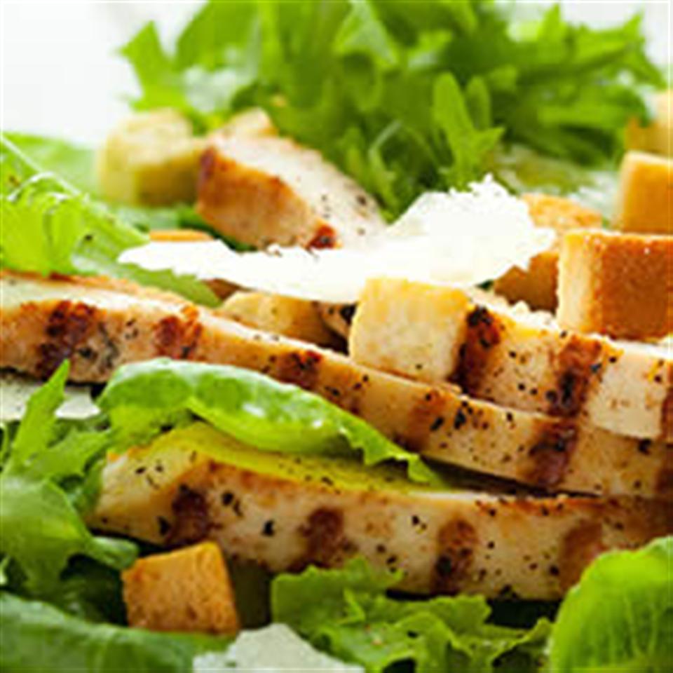 Veggie Chick'n Caesar Salad