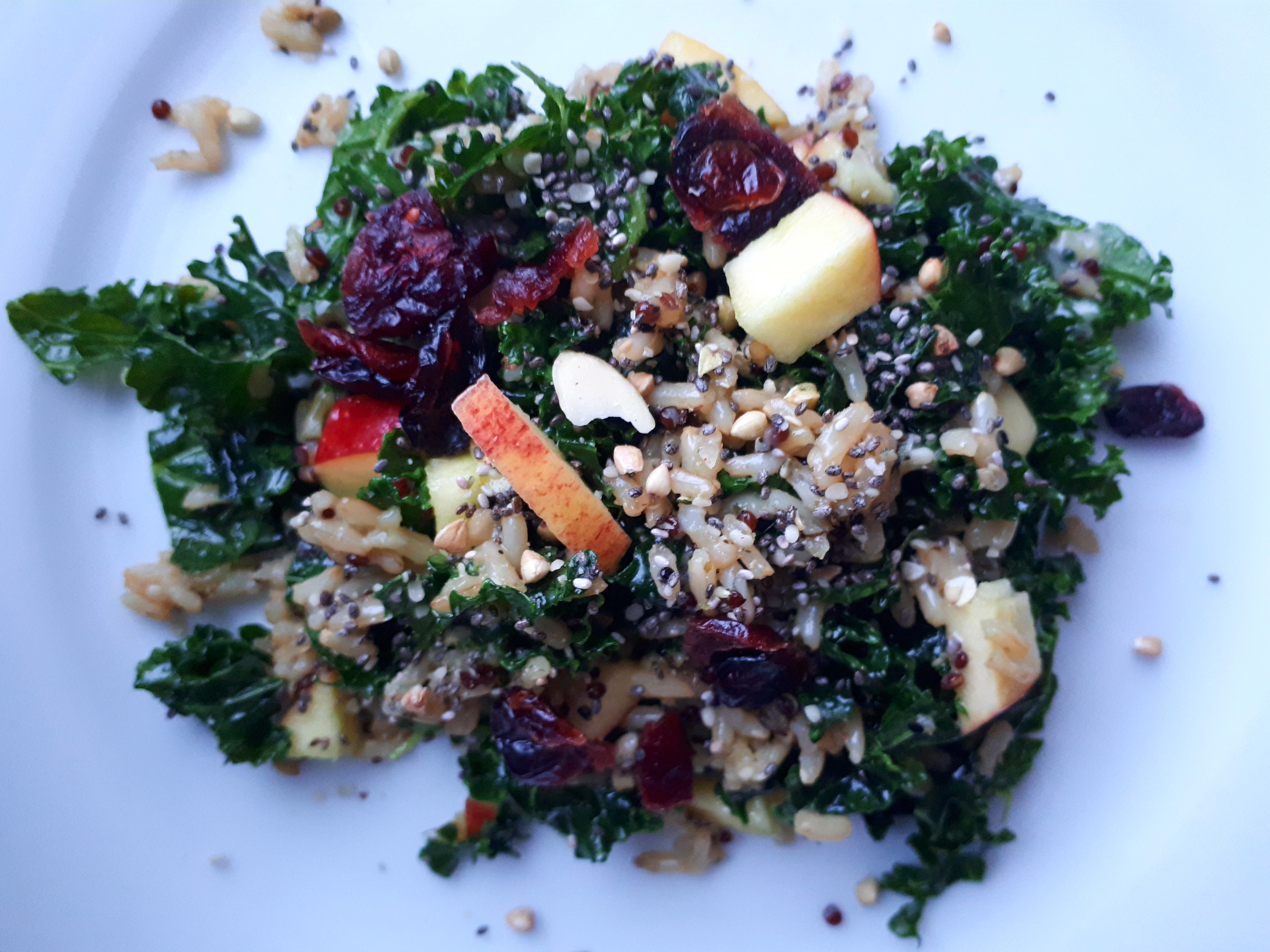 Junked Up Kale Salad