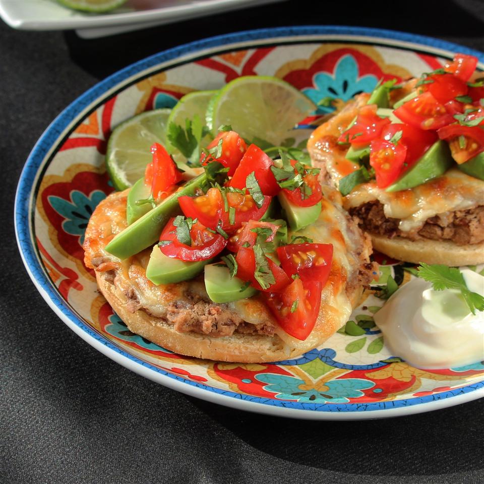 Molletes with Deconstructed Guacamole