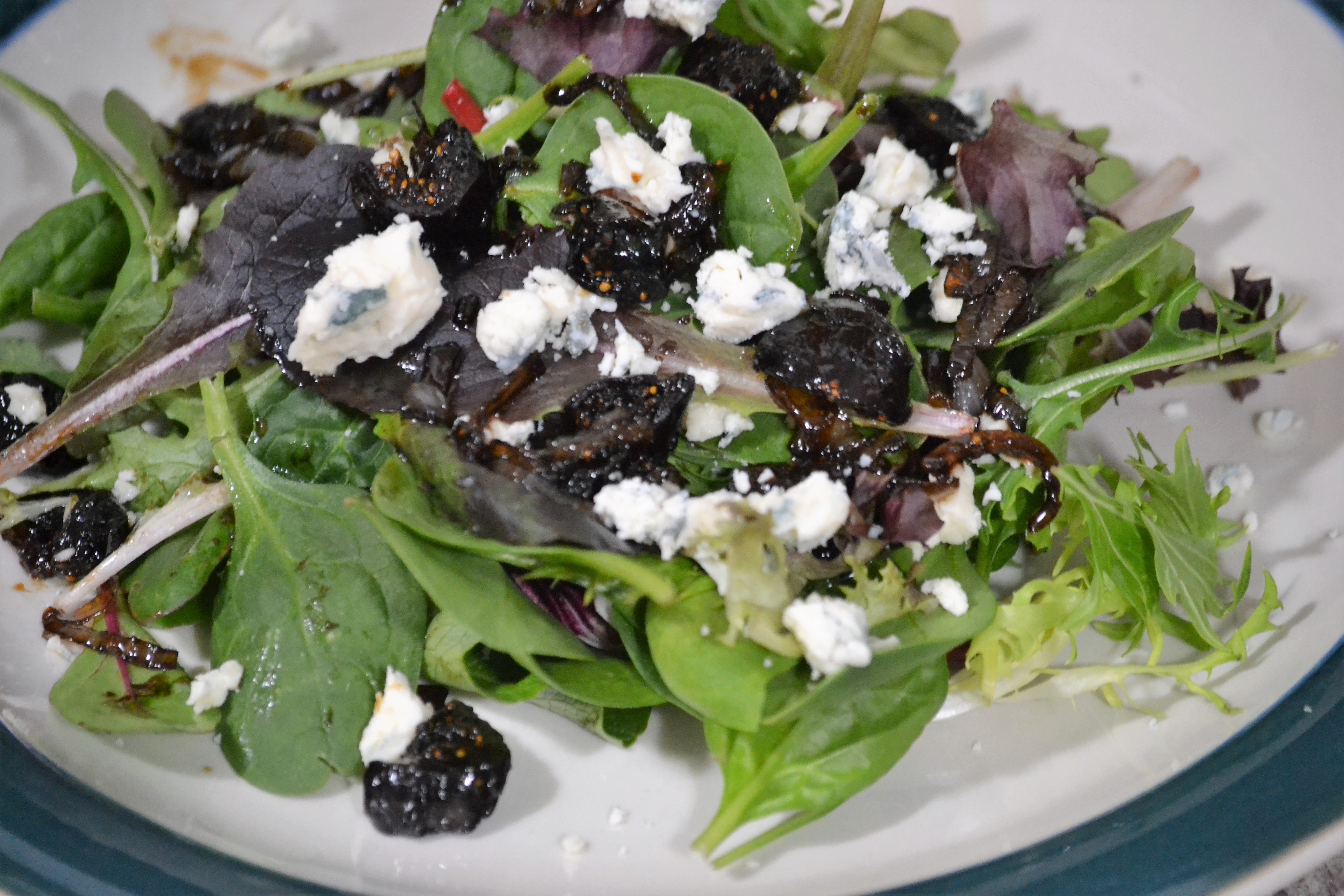 Ellen's Spinach and Fig Salad