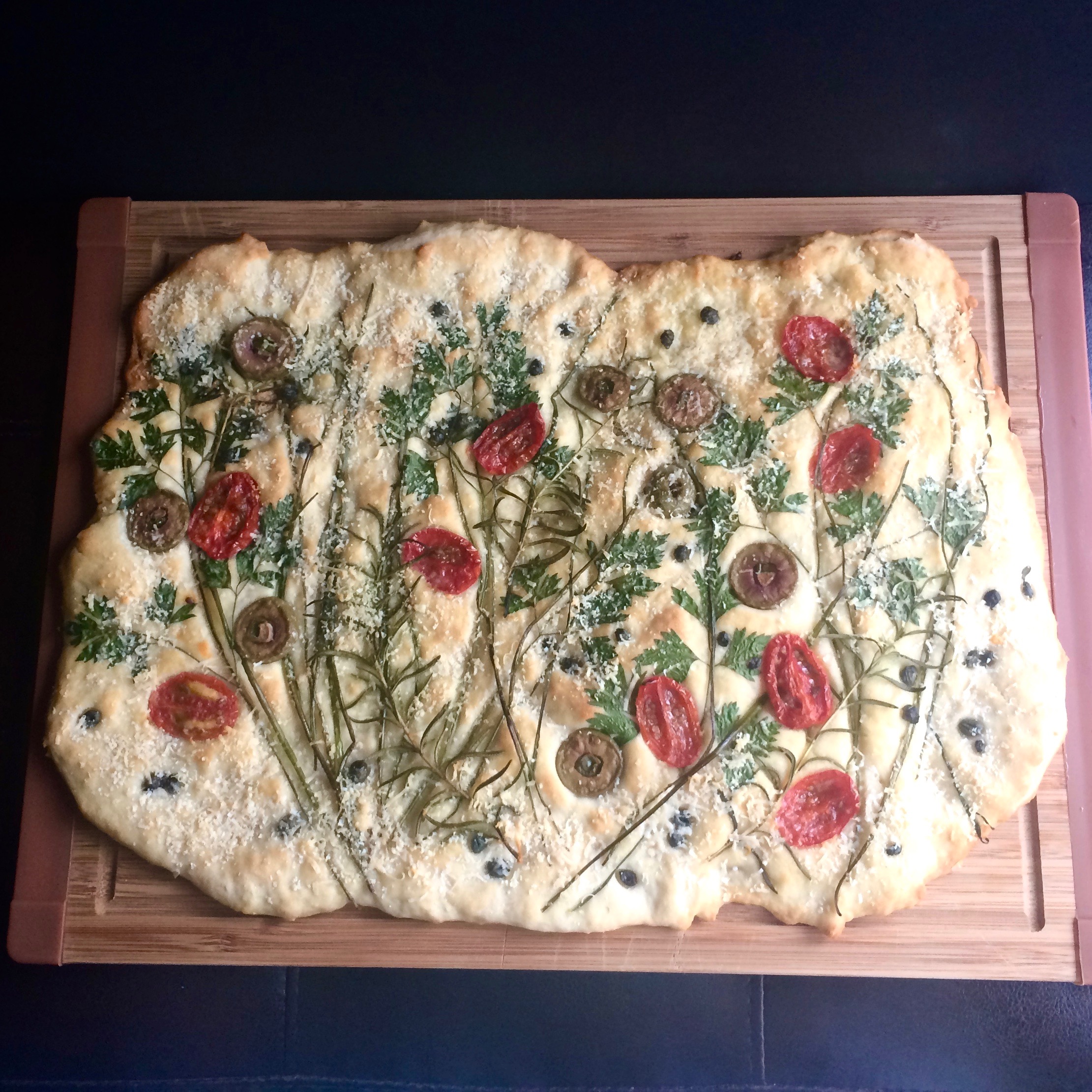 Exquisite Yeastless Focaccia