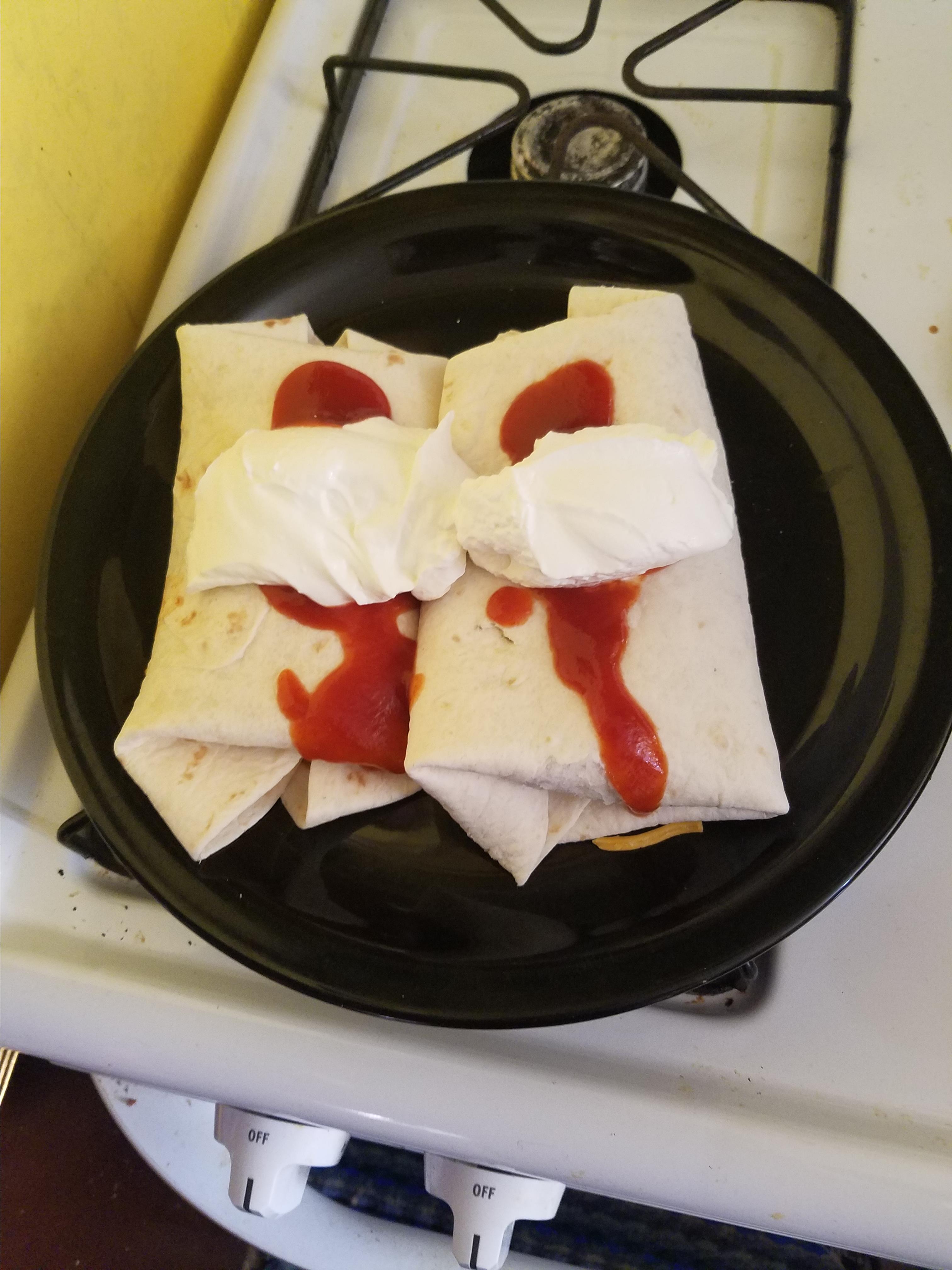 Beef and Bean Burritos