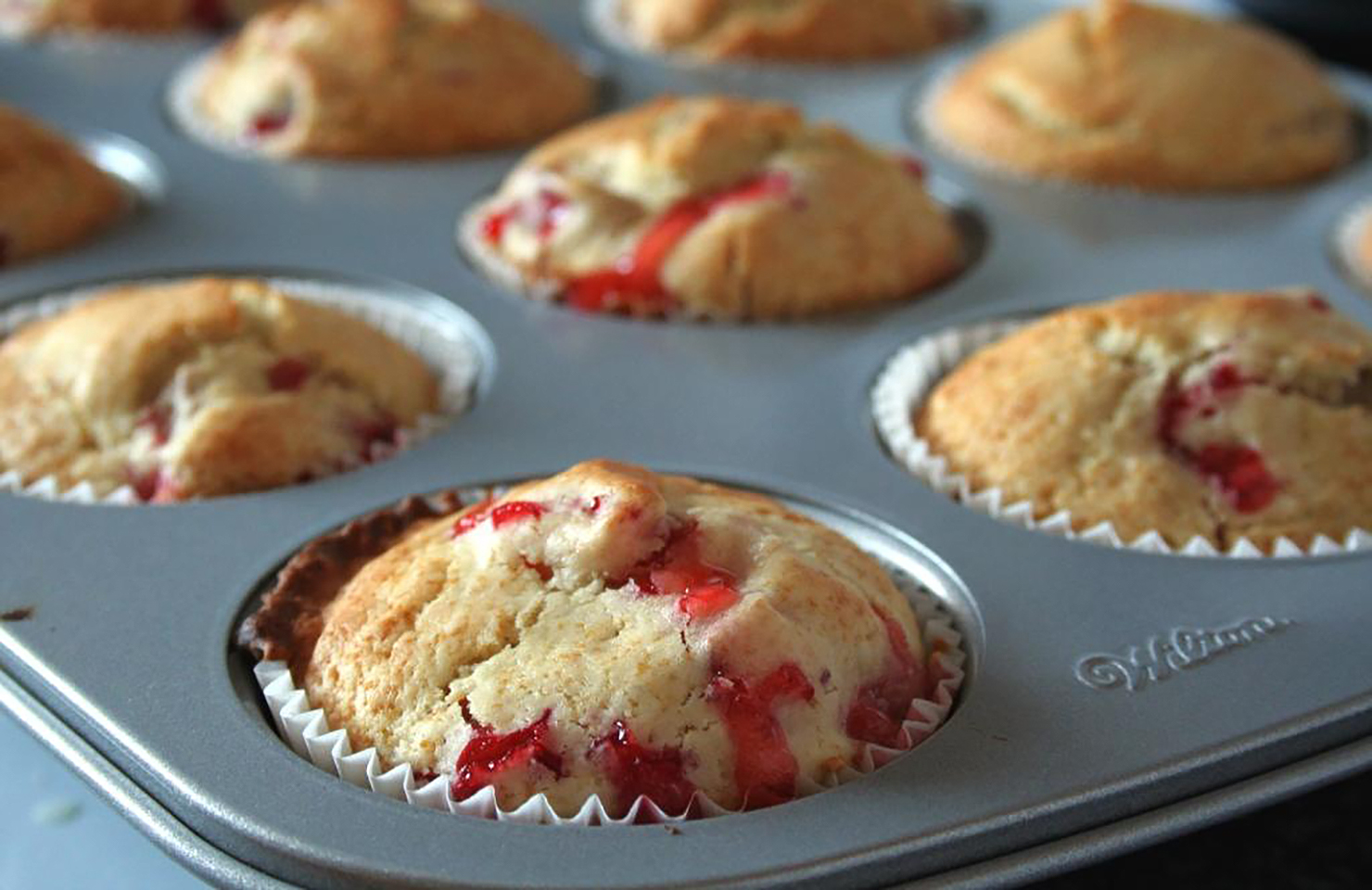 Strawberry Muffins