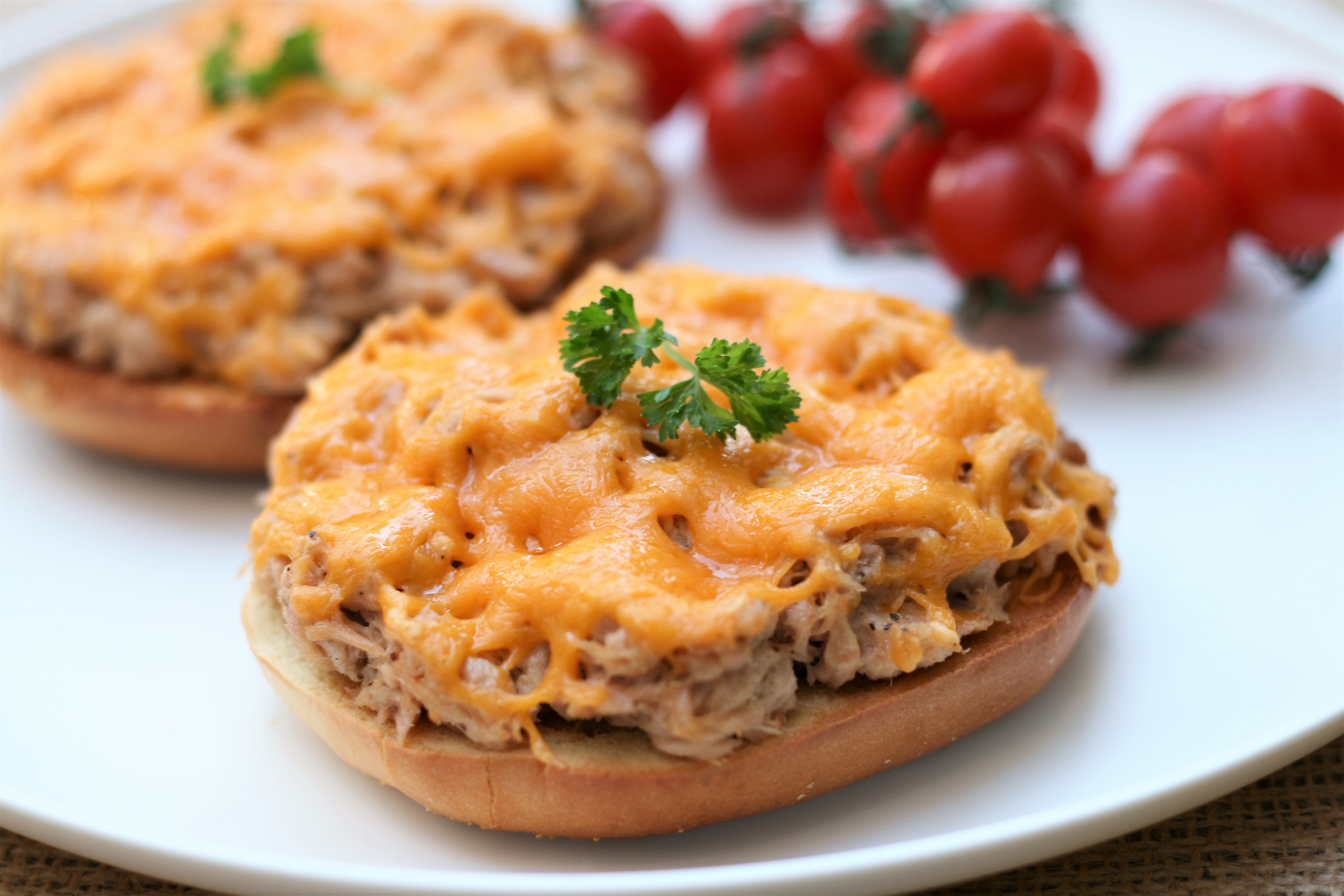 Speedy Bagel Tuna Melt