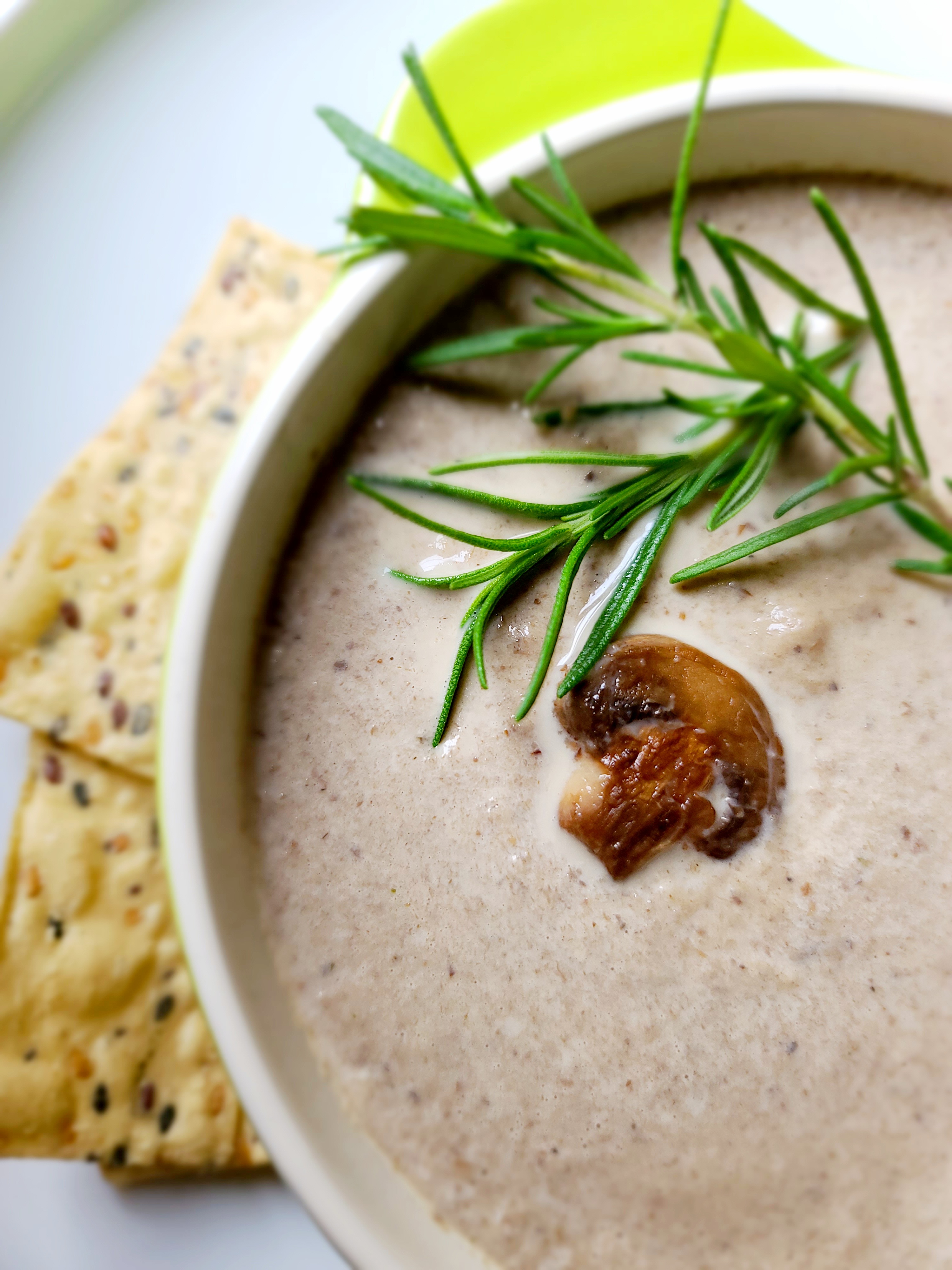 Roasted Mushroom Soup