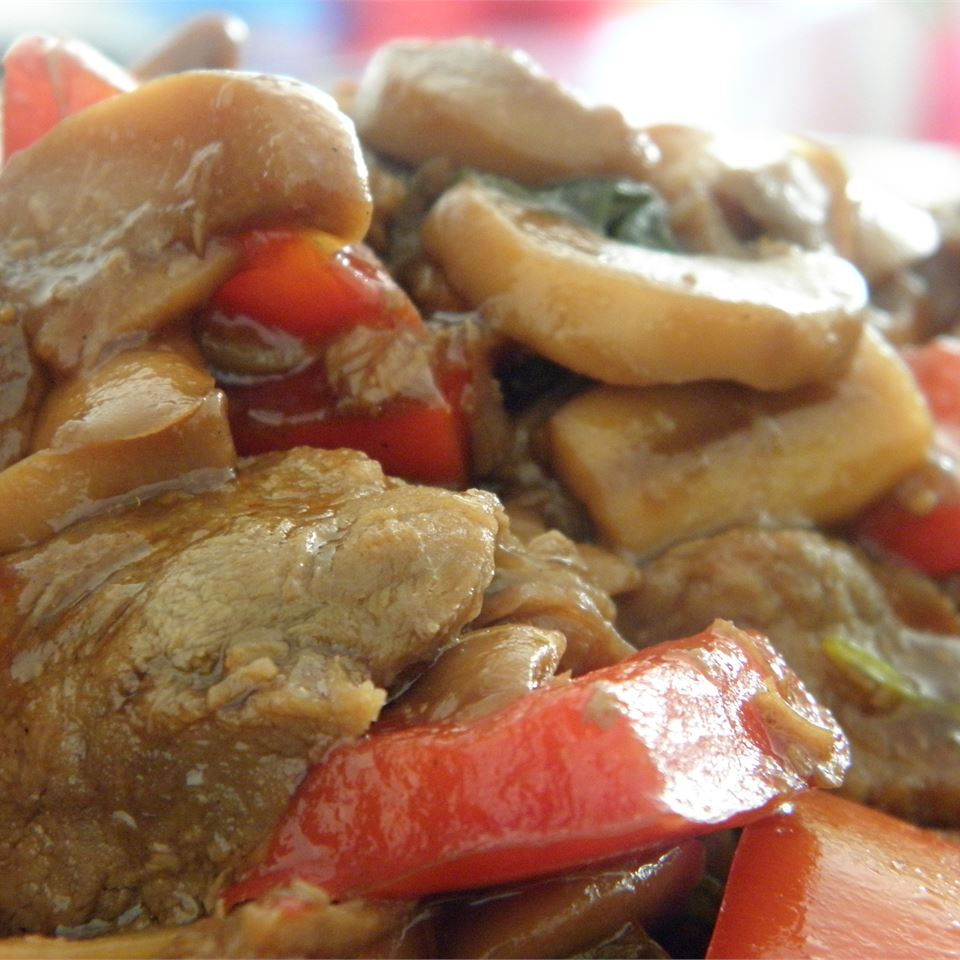 Slow Cooker Beef and Mushrooms